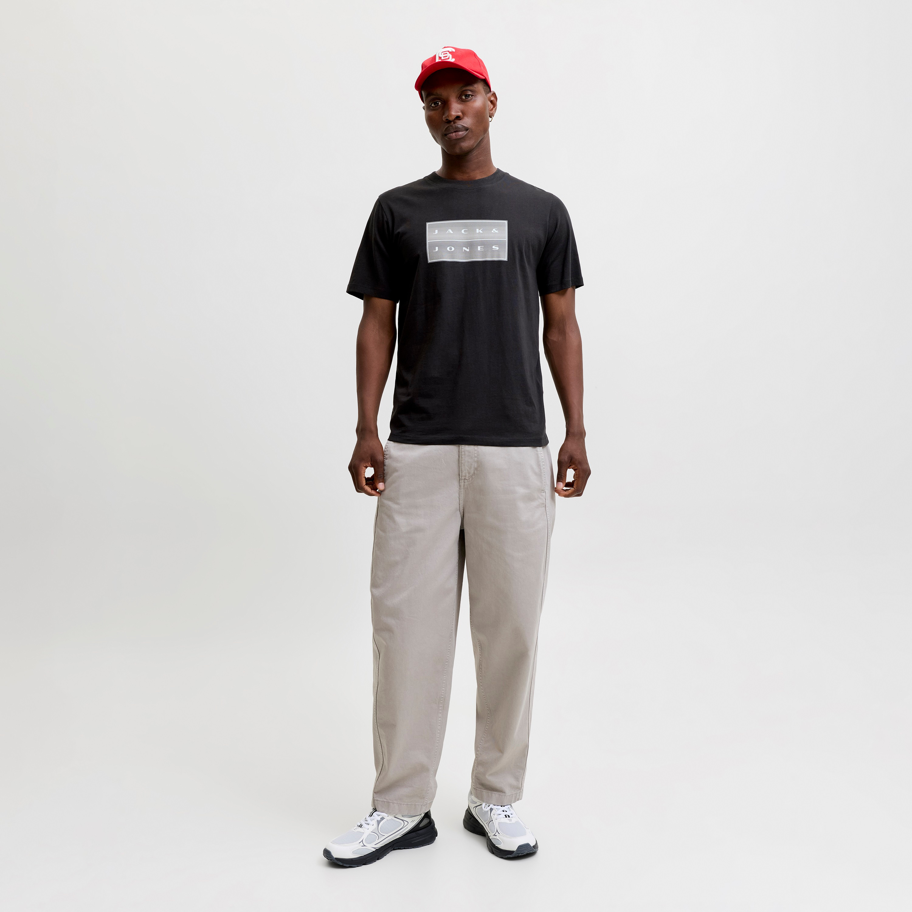 Jack & Jones Printed Crew Neck Short Sleeves Men's T-Shirt-men-clothing-tshirtsandpolos-tshirts-image-2