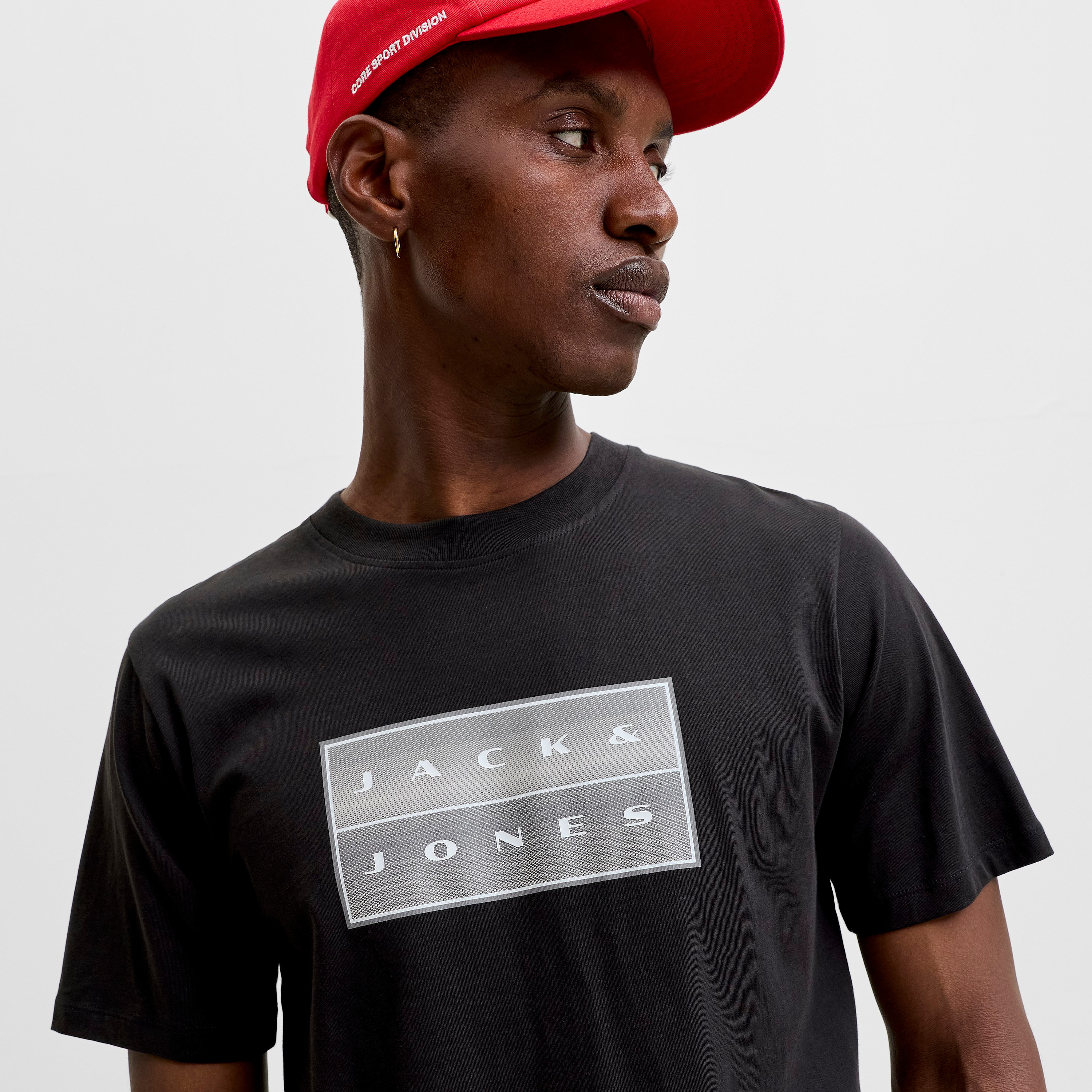 Jack & Jones Printed Crew Neck Short Sleeves Men's T-Shirt-men-clothing-tshirtsandpolos-tshirts-image-3