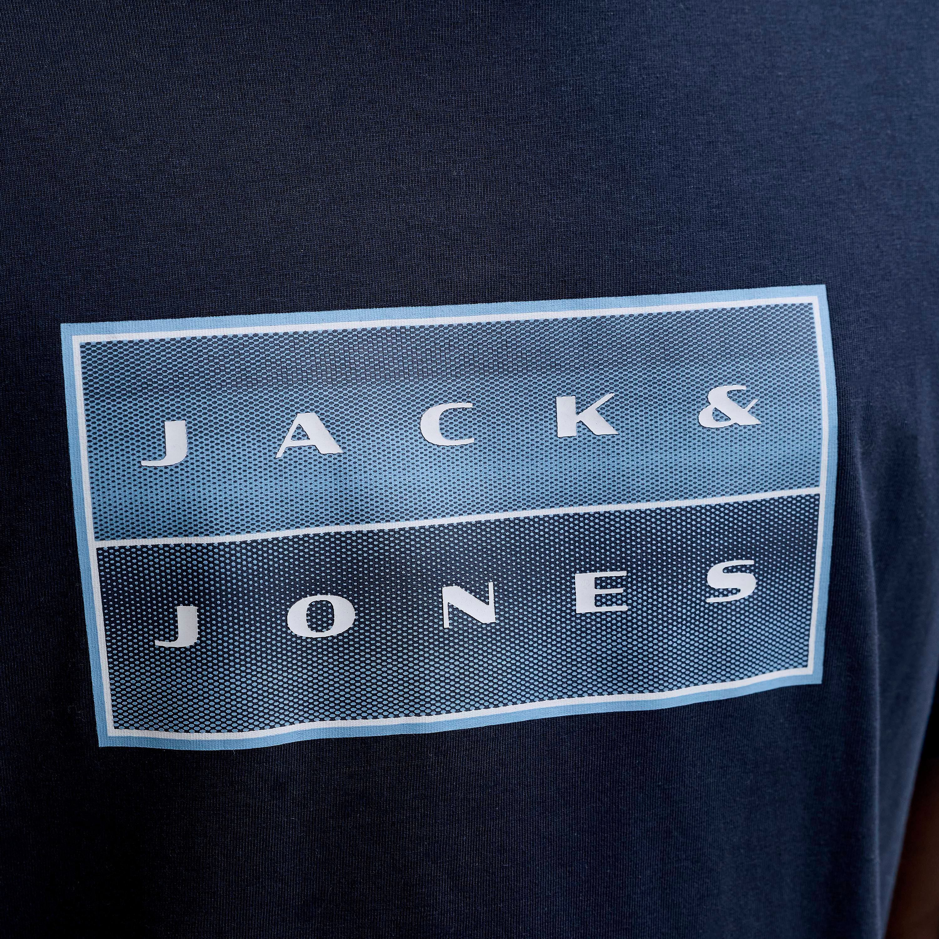 Jack & Jones Printed Crew Neck Short Sleeves Men's T-Shirt-men-clothing-tshirtsandpolos-tshirts-image-6