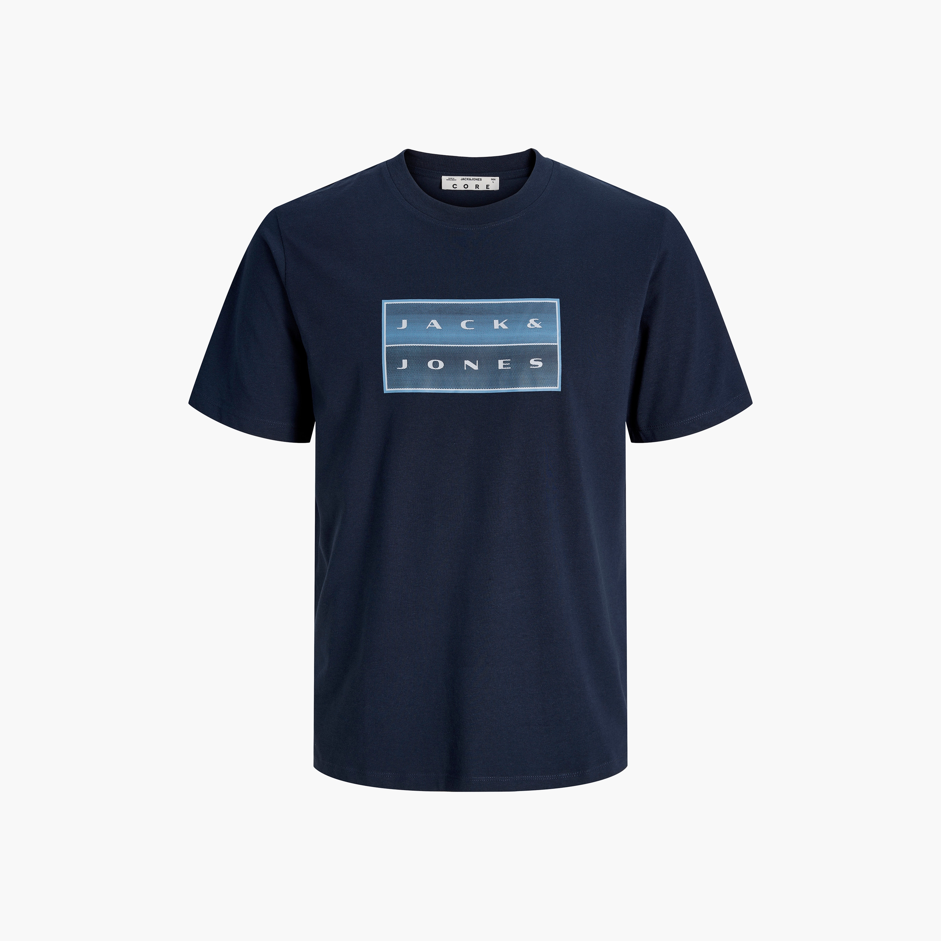Jack & Jones Printed Crew Neck Short Sleeves Men's T-Shirt-men-clothing-tshirtsandpolos-tshirts-image-7