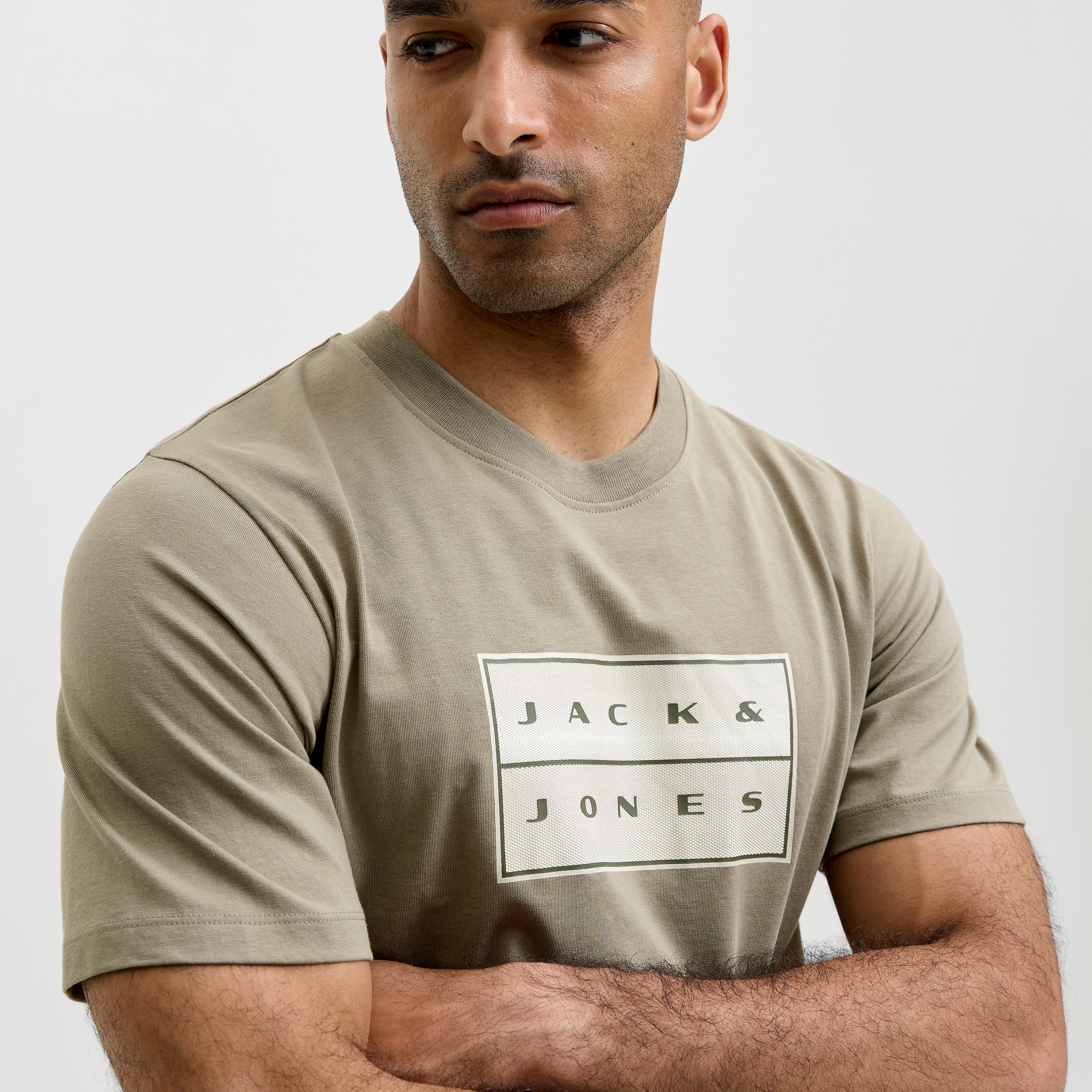Jack & Jones Printed Crew Neck Short Sleeves Men's T-Shirt-men-clothing-tshirtsandpolos-tshirts-image-7