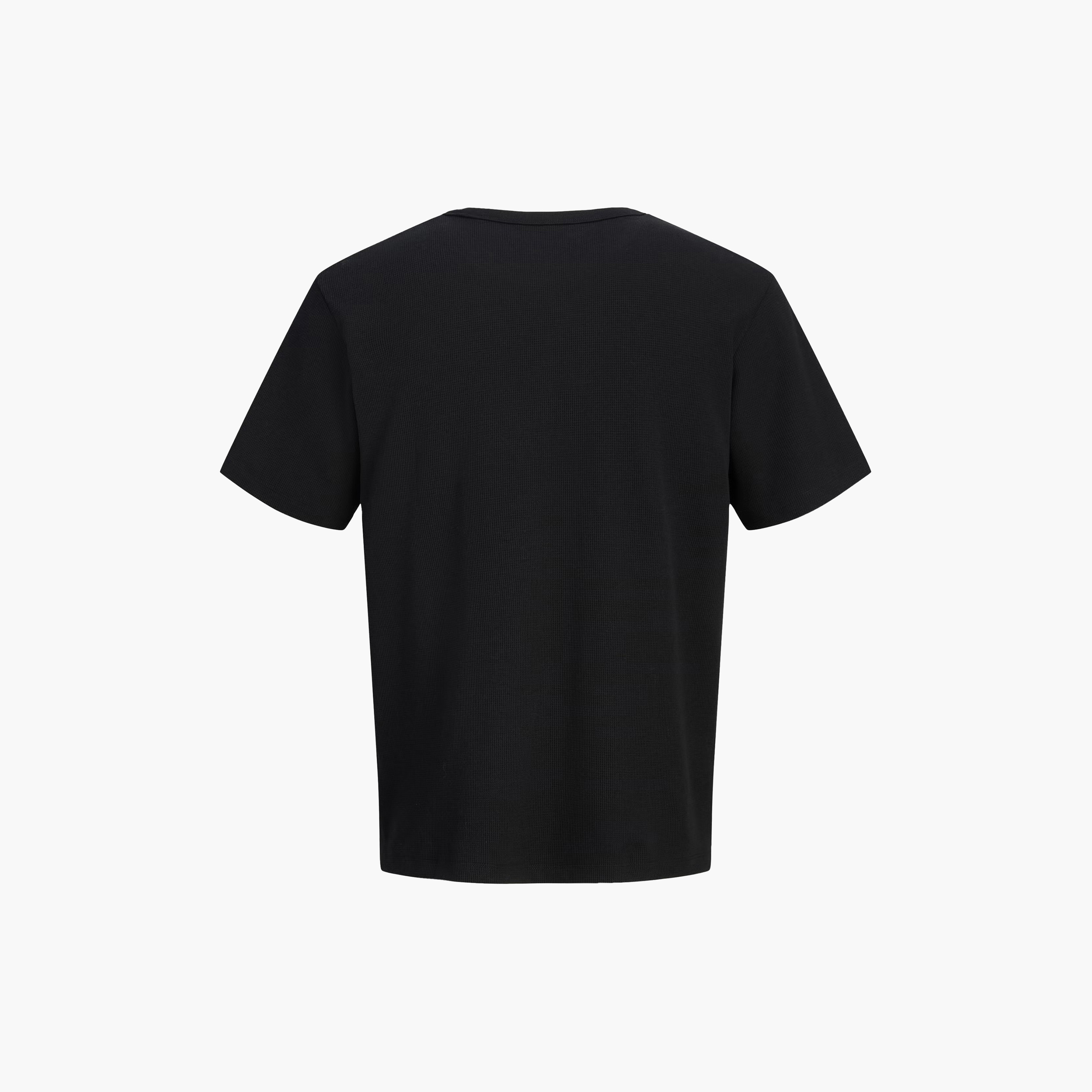 Jack & Jones Plain Crew Neck Short Sleeves Men's T-Shirt-men-clothing-tshirtsandpolos-tshirts-image-7