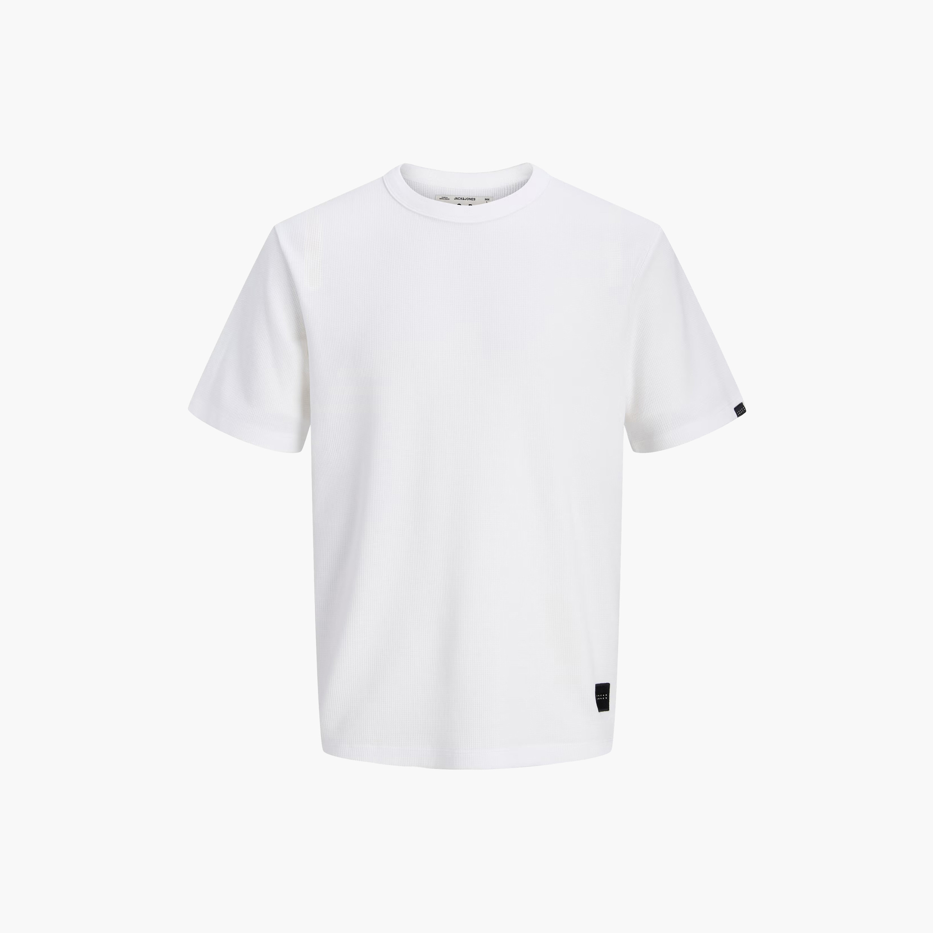 Jack & Jones Plain Crew Neck Short Sleeves Men's T-Shirt-men-clothing-tshirtsandpolos-tshirts-image-6
