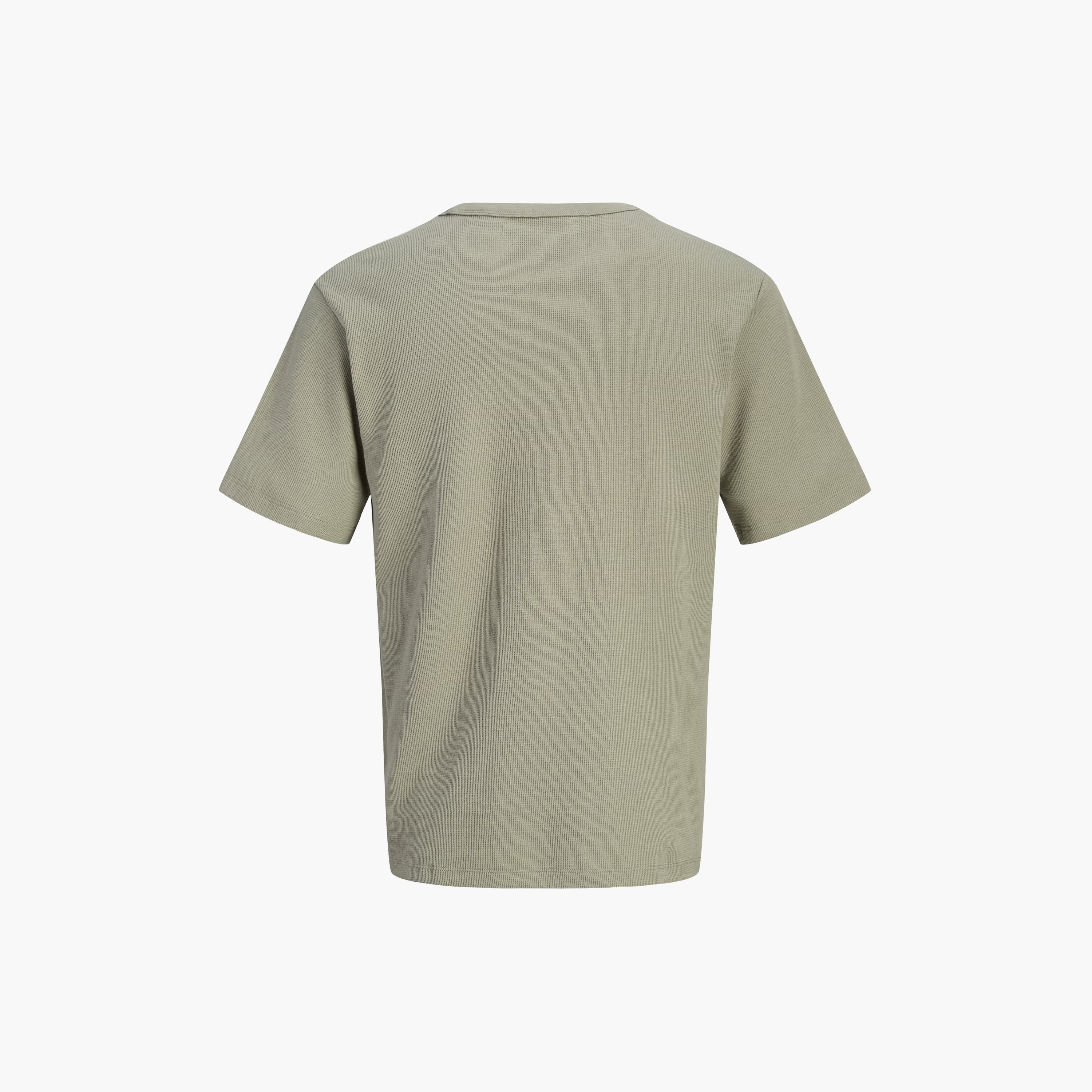 Jack & Jones Plain Crew Neck Short Sleeves Men's T-Shirt-men-clothing-tshirtsandpolos-tshirts-image-7