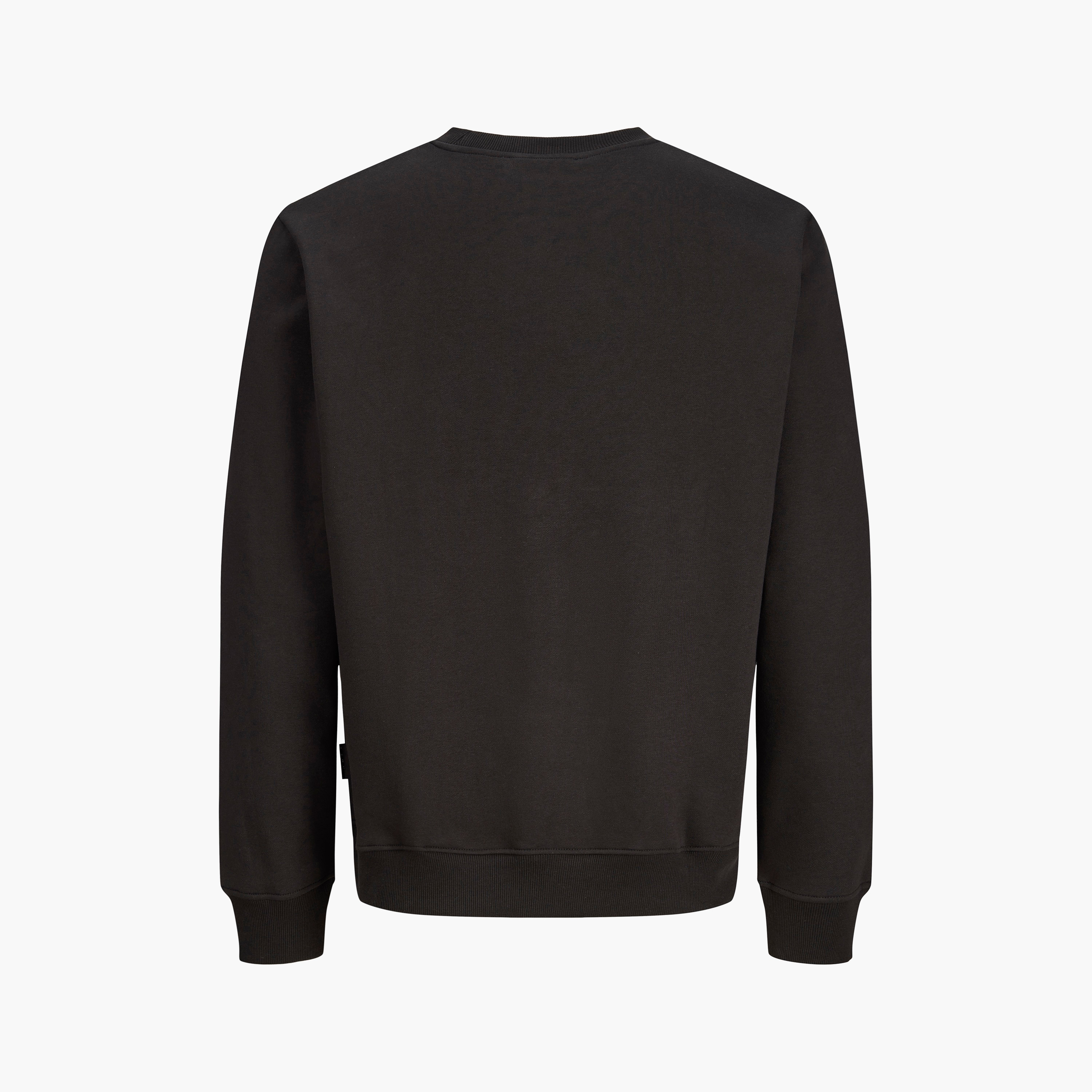 Jack & Jones Printed Crew Neck Long Sleeves Men's Sweatshirt-men-winterwear-hoodiesandsweatshirts-image-8