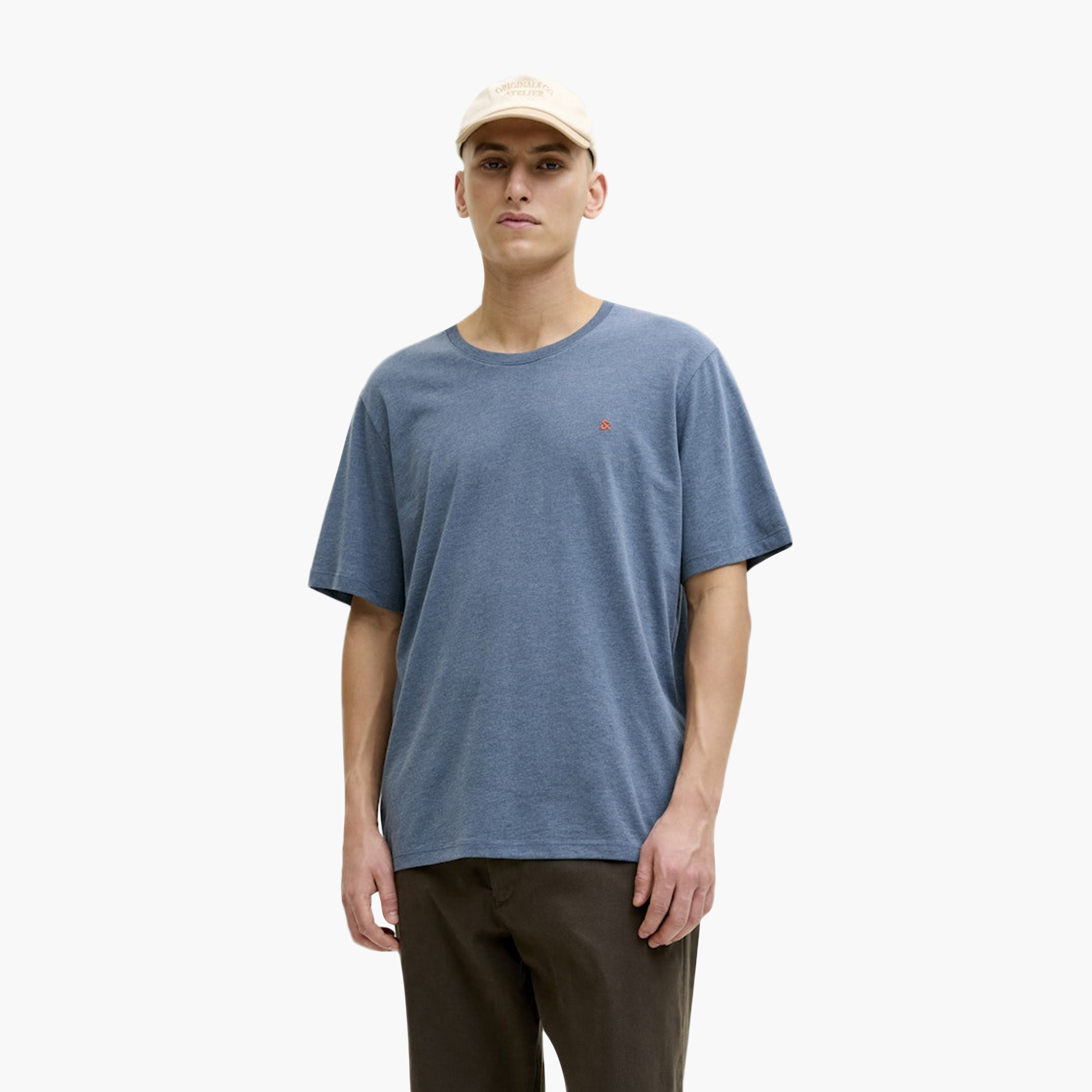تي شيرت رجالي سادة برقبة دائرية وأكمام قصيرة عبوة من قطعتين-men-clothing-tshirtsandpolos-tshirts-image-10