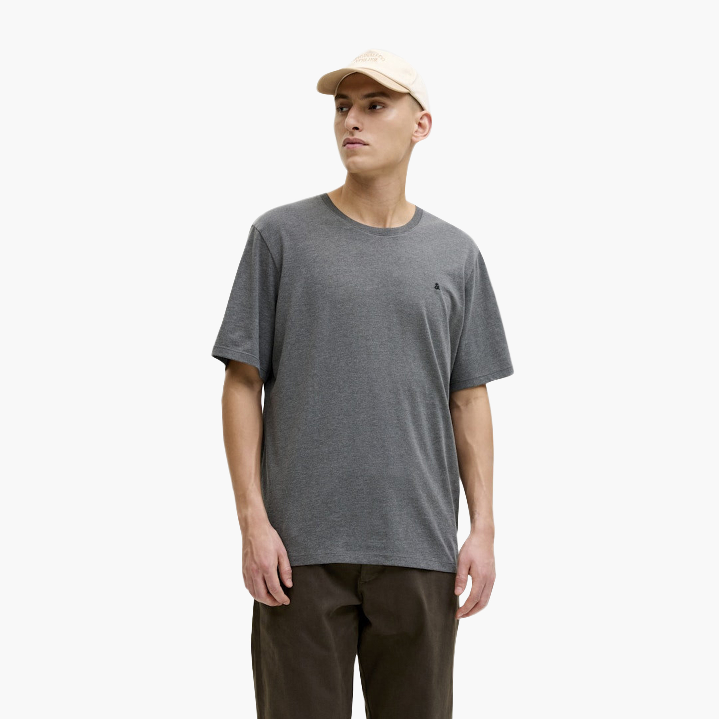 تي شيرت رجالي سادة برقبة دائرية وأكمام قصيرة عبوة من قطعتين-men-clothing-tshirtsandpolos-tshirts-image-11
