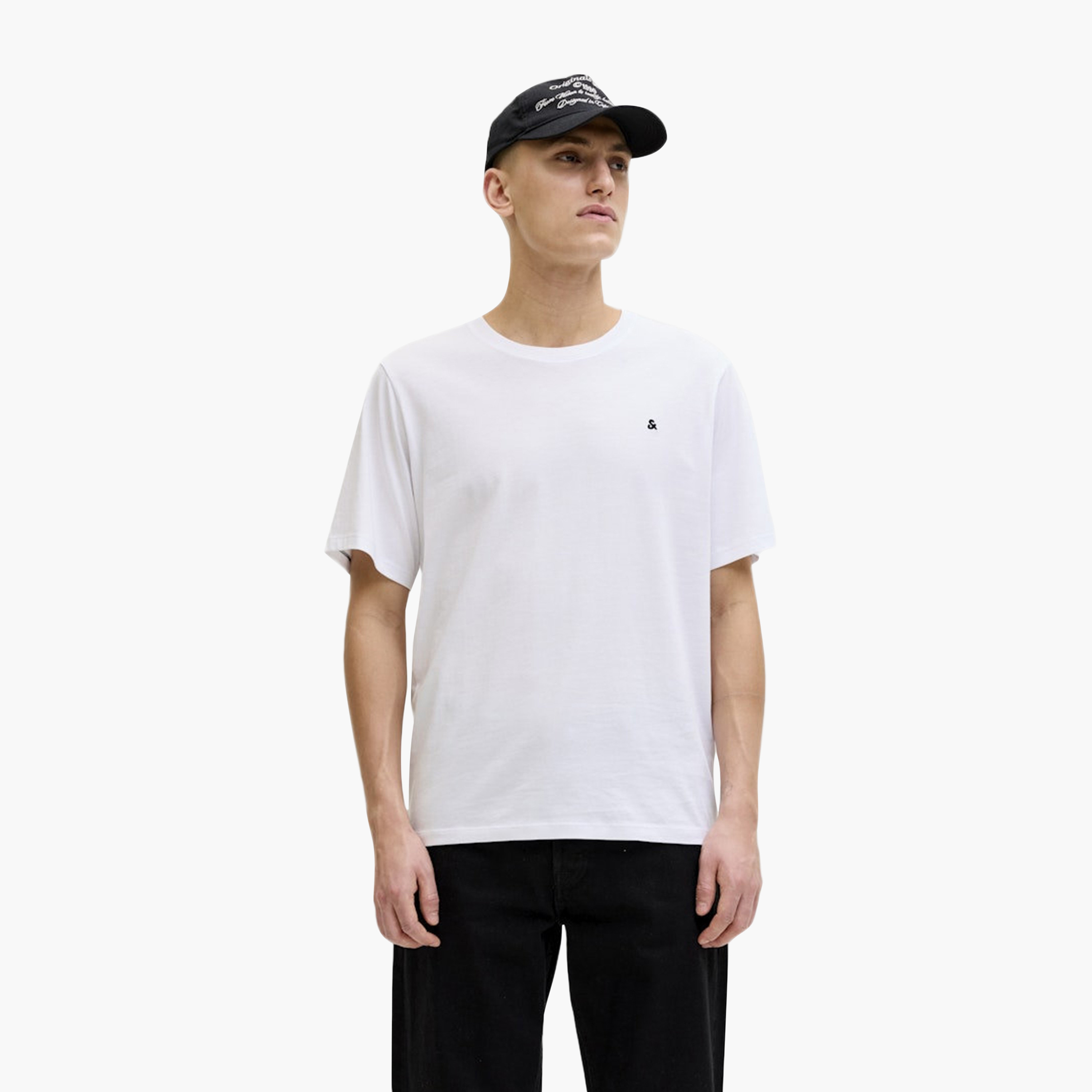 تي شيرت رجالي سادة برقبة دائرية وأكمام قصيرة عبوة من قطعتين-men-clothing-tshirtsandpolos-tshirts-image-3