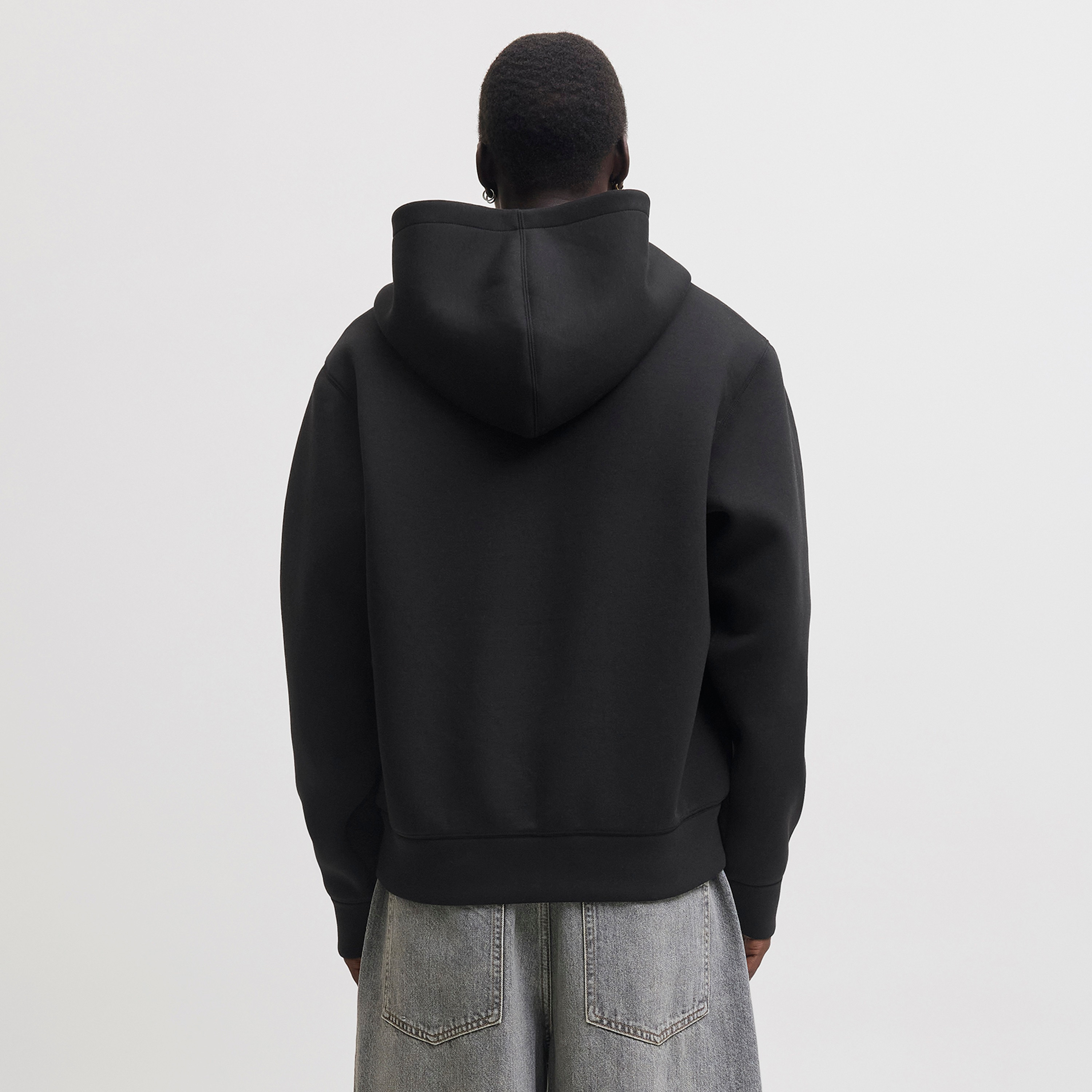 هودي رجالي سادة بأكمام طويلة وسحاب كامل من جاك آند جونز-men-winterwear-hoodiesandsweatshirts-image-4