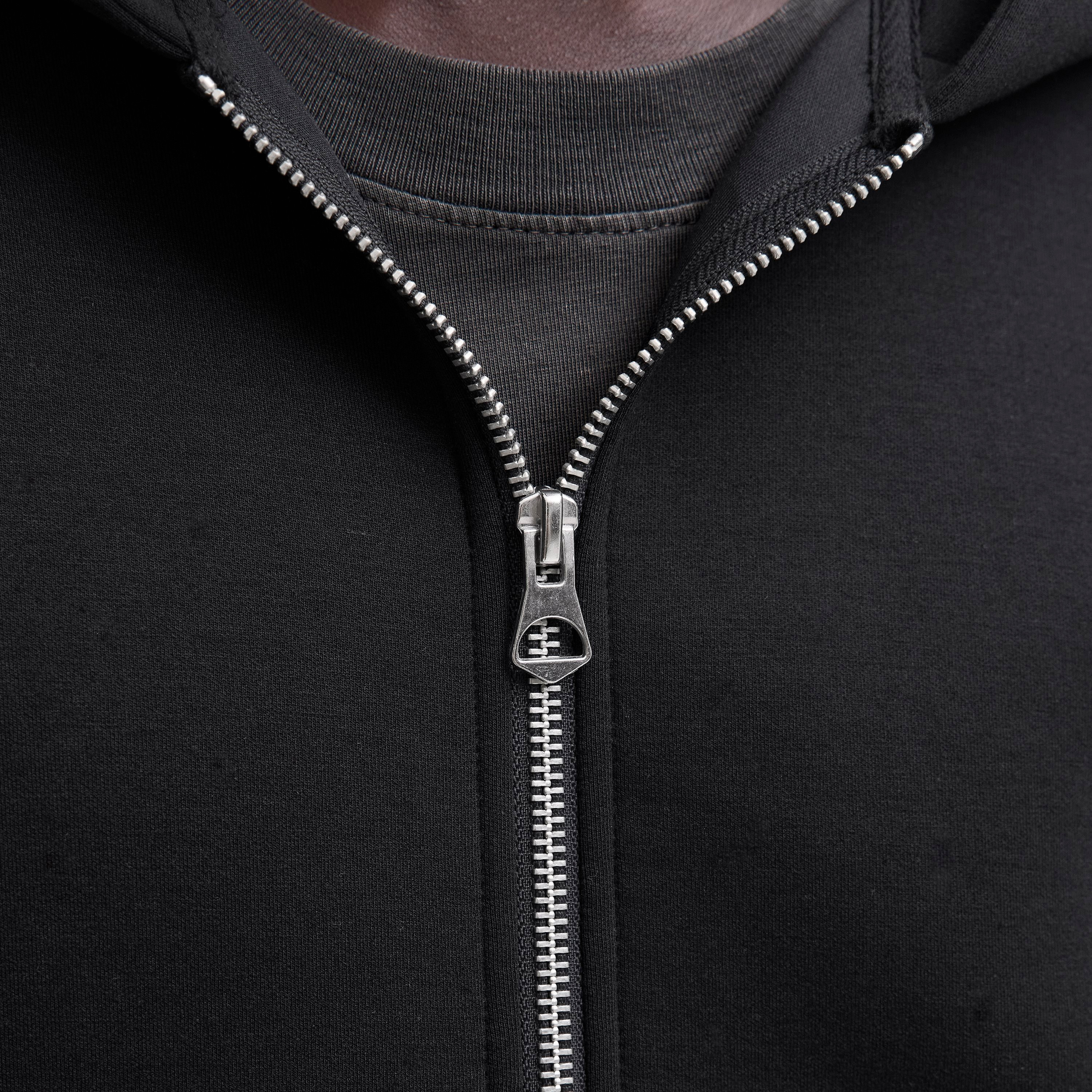 هودي رجالي سادة بأكمام طويلة وسحاب كامل من جاك آند جونز-men-winterwear-hoodiesandsweatshirts-image-6