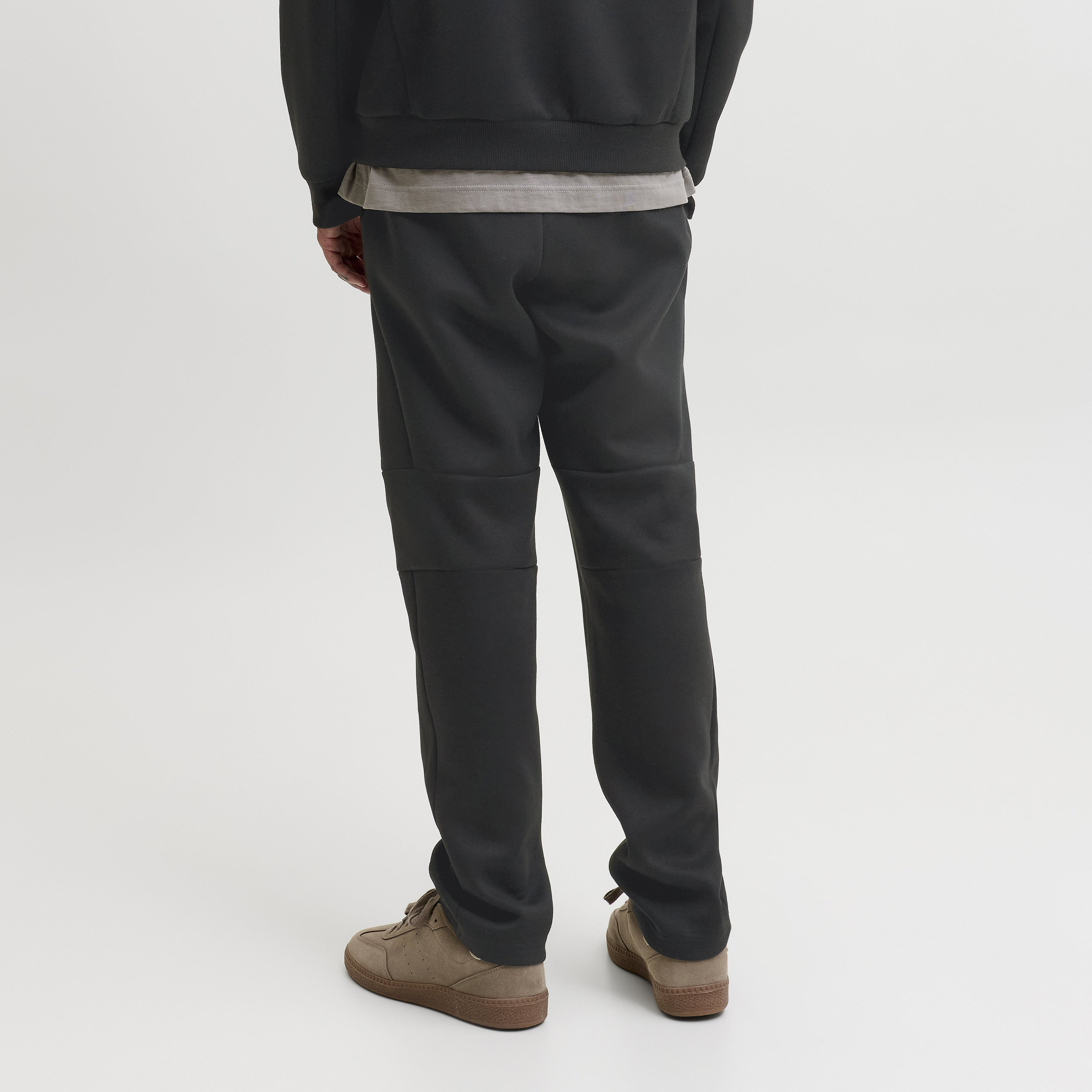 Jack & Jones Plain Mid-Rise Drawstring Waist Men's Sweatpants-men-clothing-joggers-image-4