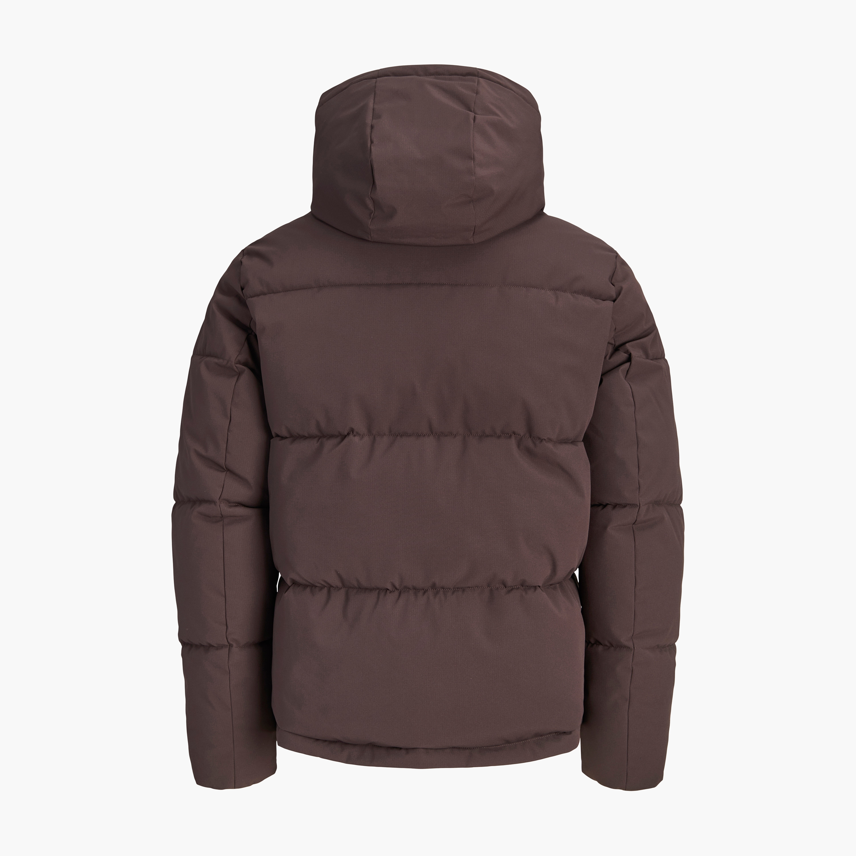 جاكيت بافر رجالي سادة برقبة هودي وأكمام طويلة من جاك آند جونز-men-clothing-jacketsandblazers-jackets-image-6