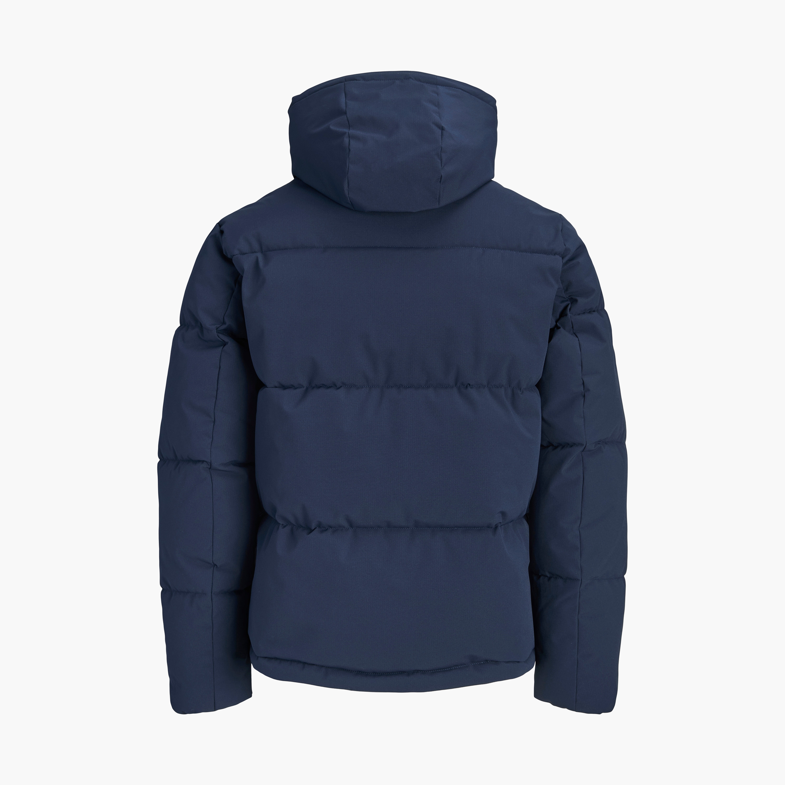 جاكيت بافر رجالي سادة برقبة هودي وأكمام طويلة من جاك آند جونز-men-clothing-jacketsandblazers-jackets-image-6