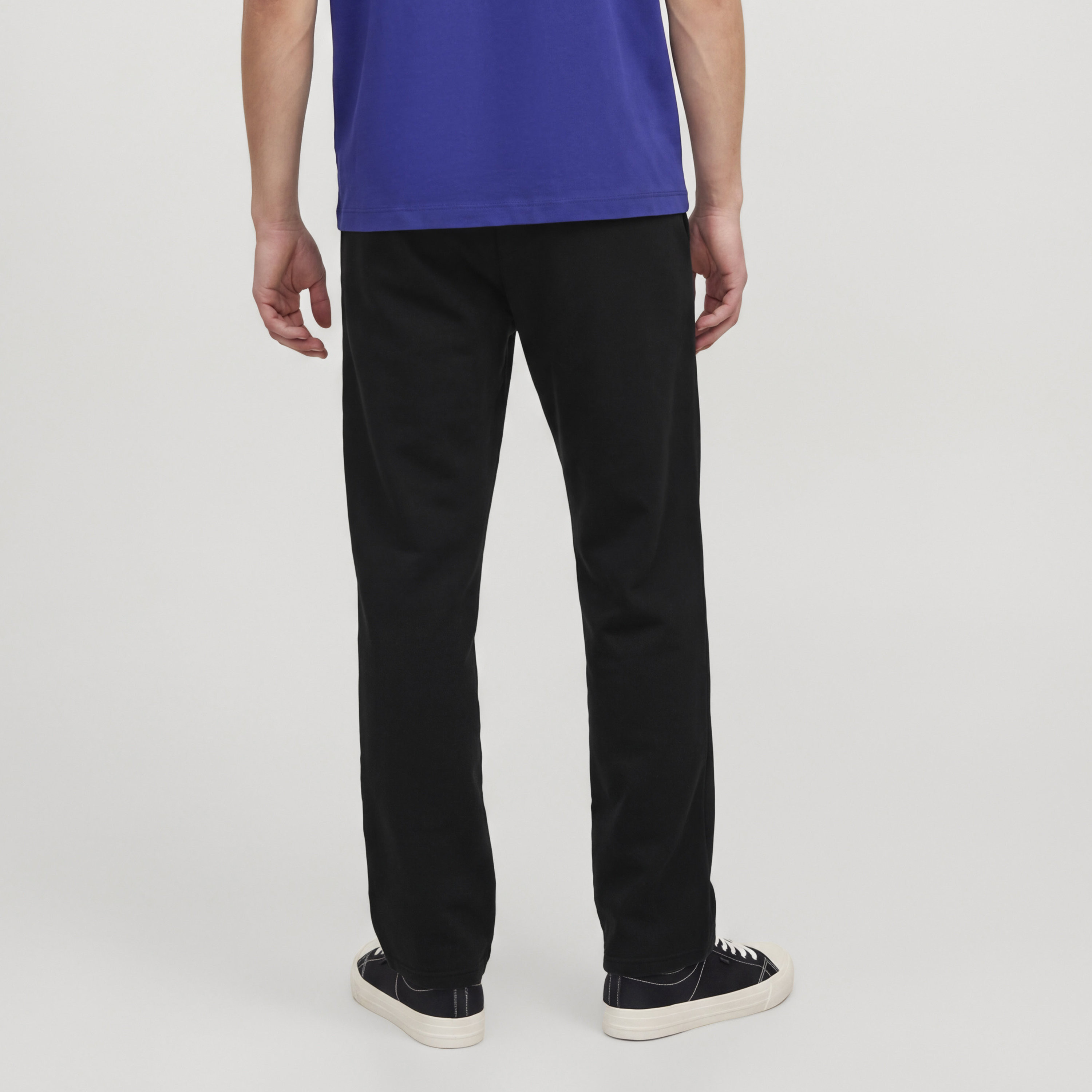 Jack & Jones Plain Mid-Rise Drawstring Waist Men's Sweatpants-men-clothing-joggers-image-3