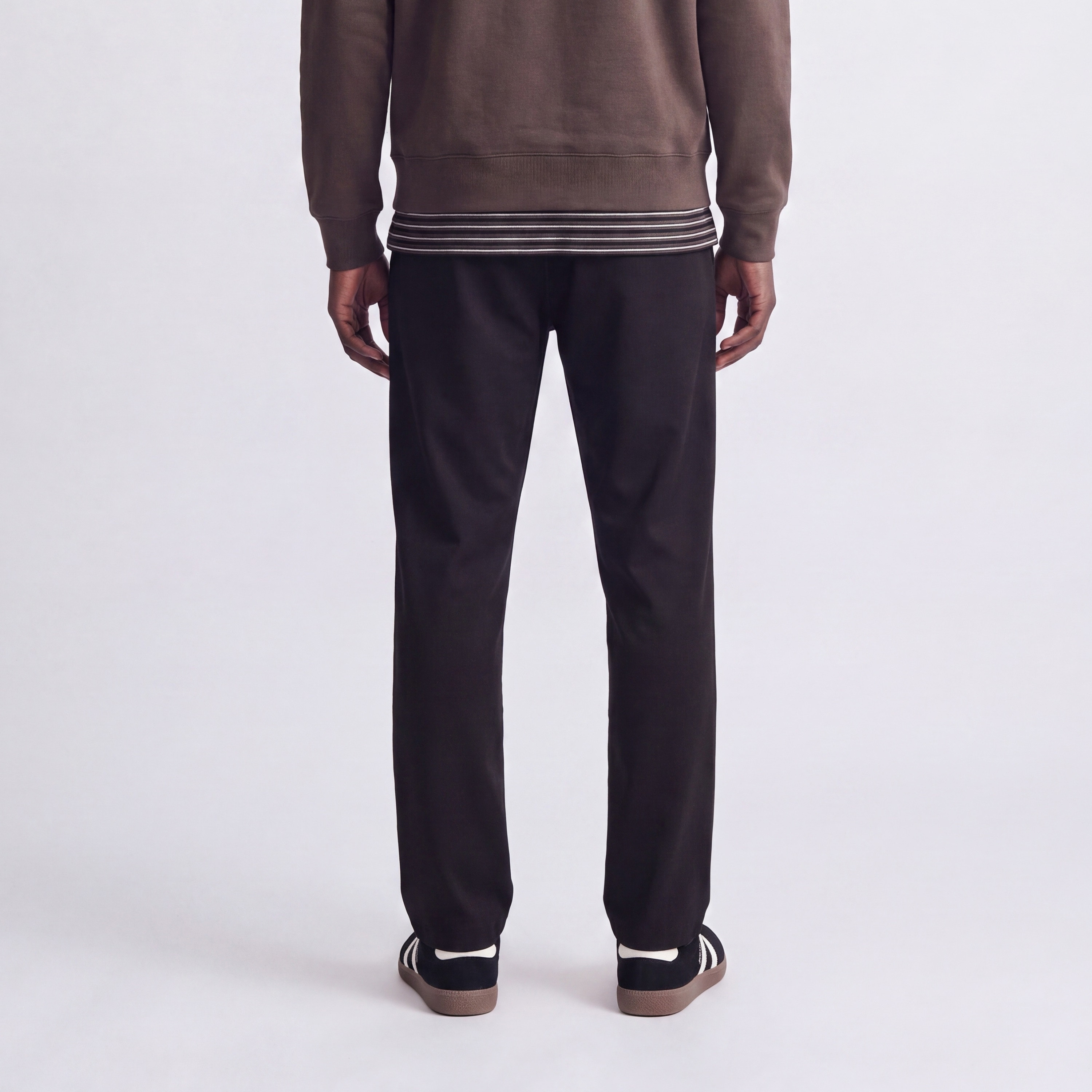 Jack & Jones Plain Mid Rise Drawstring Men's Joggers-men-clothing-bottoms-joggers-image-3