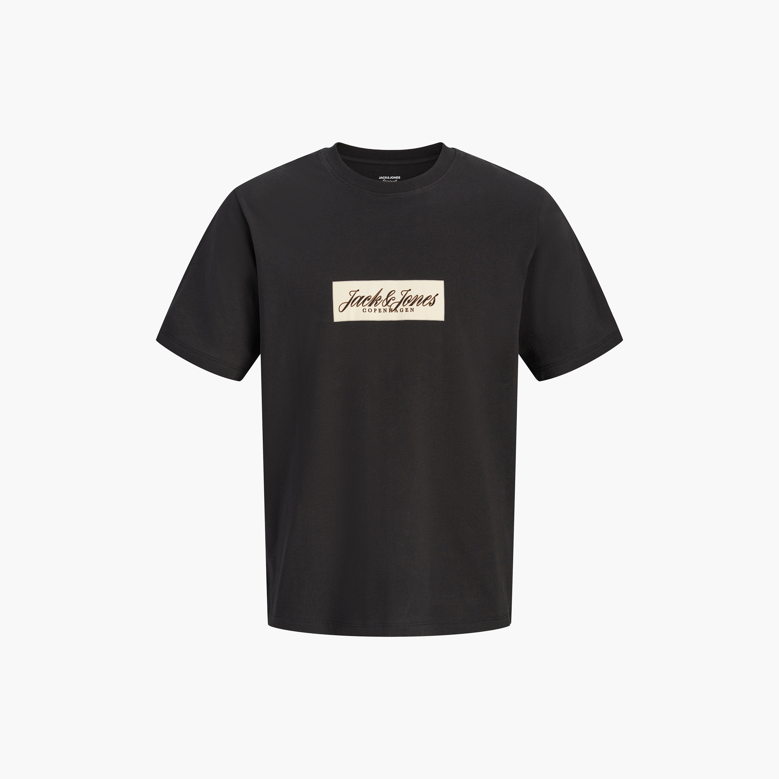 Jack & Jones Logo Printed Crew Neck Short Sleeves Men's T-Shirt-men-clothing-tshirtsandpolos-tshirts-image-7