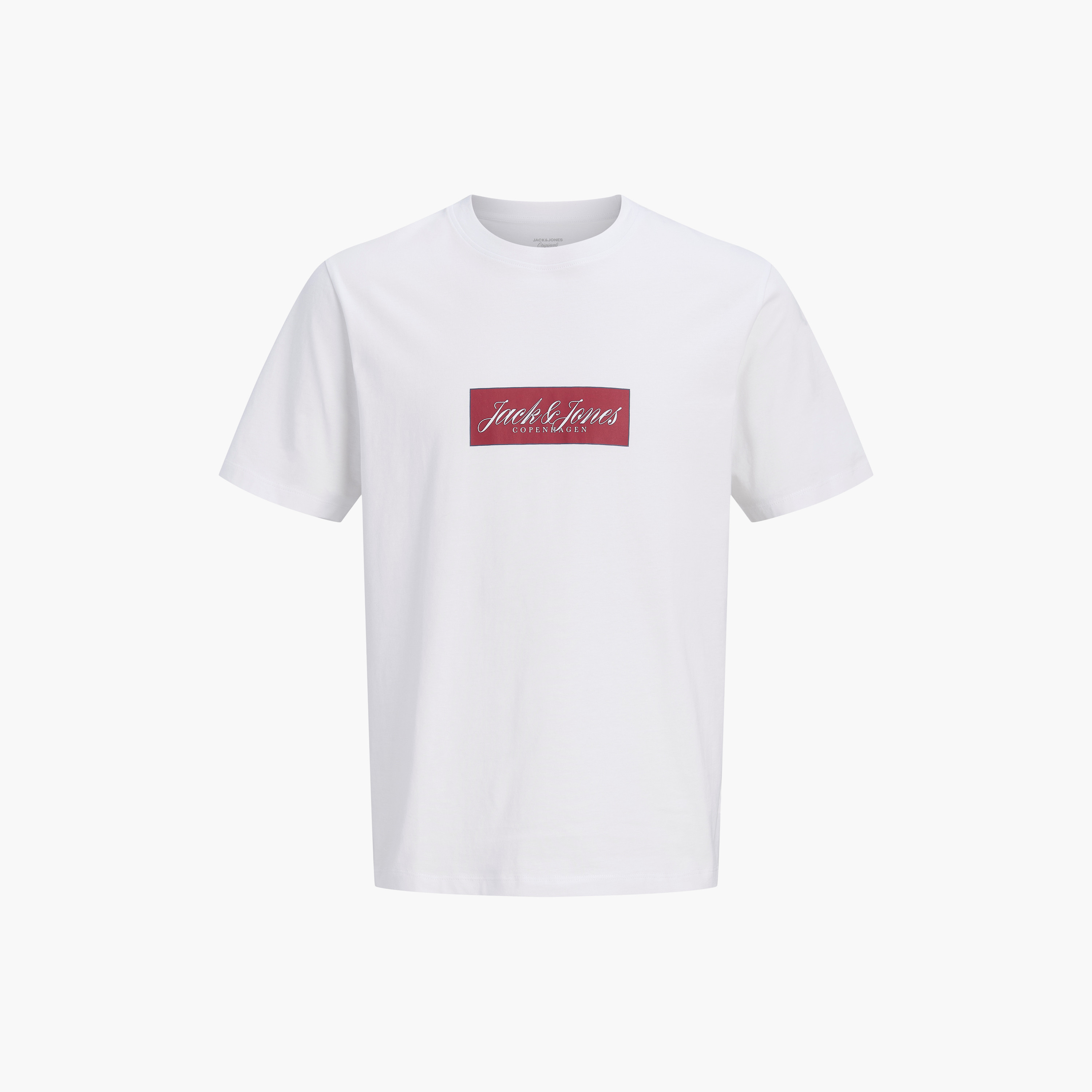 تيشيرت رجالي برقبة مستديرة وأكمام قصيرة بشعار مطبوع من جاك آند جونز-men-clothing-tshirtsandpolos-tshirts-image-7