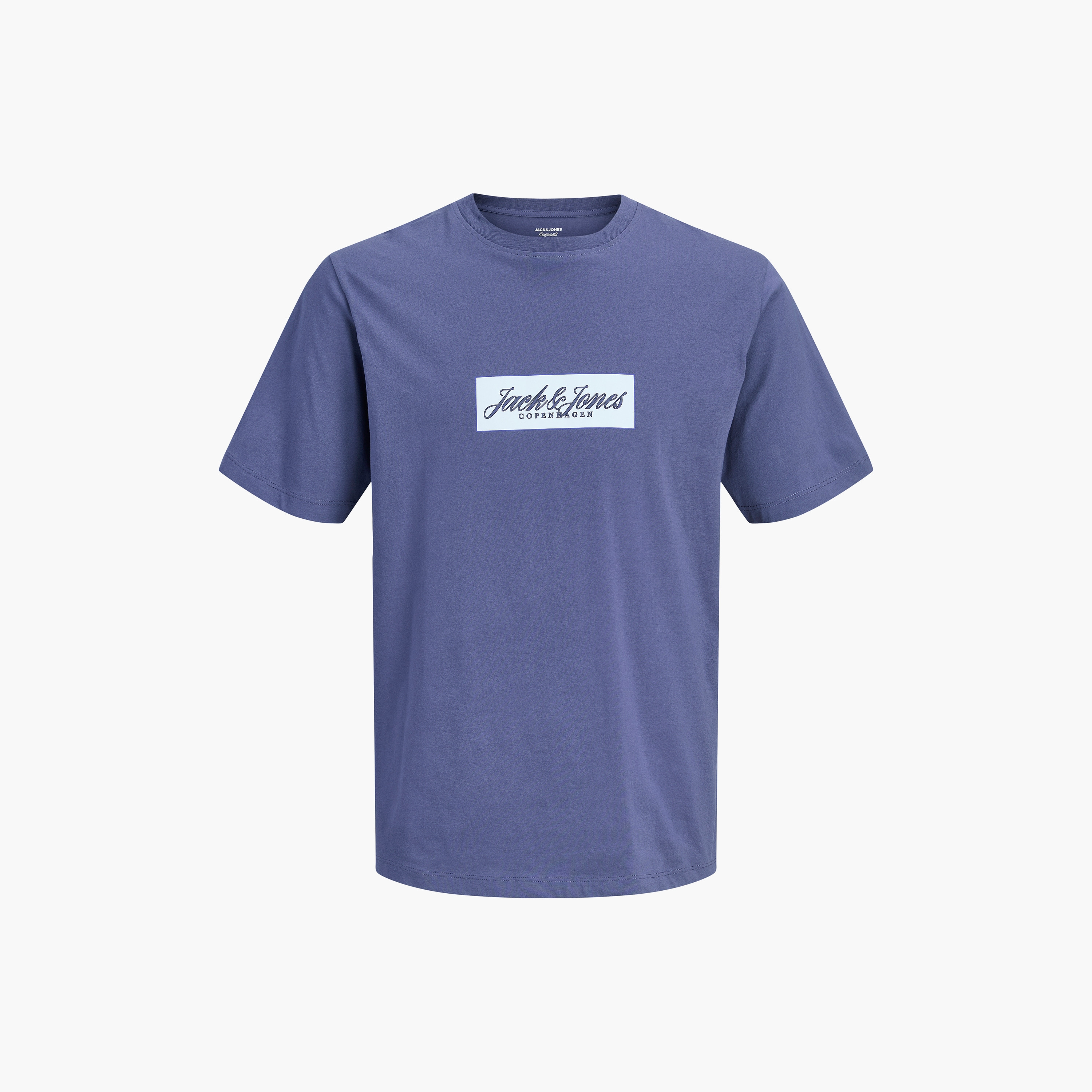 Jack & Jones Logo Printed Crew Neck Short Sleeves Men's T-Shirt-men-clothing-tshirtsandpolos-tshirts-image-7