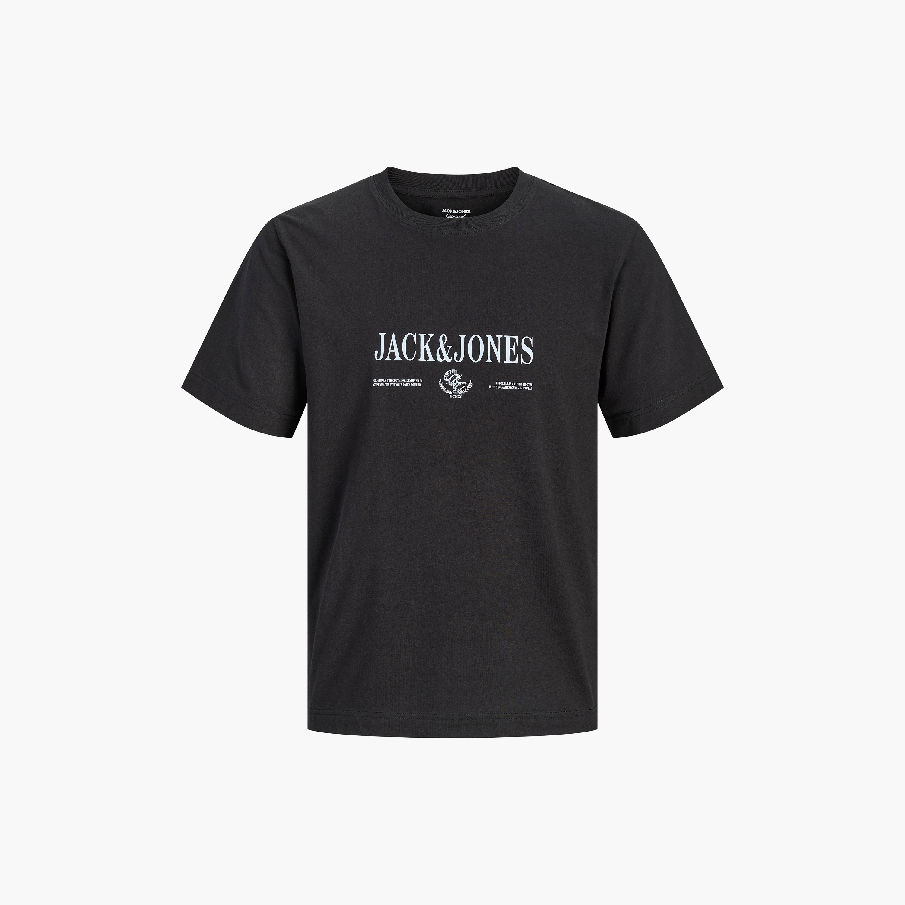 Jack & Jones Logo Printed Crew Neck Short Sleeves Men's T-Shirt-men-clothing-tshirtsandpolos-tshirts-image-6