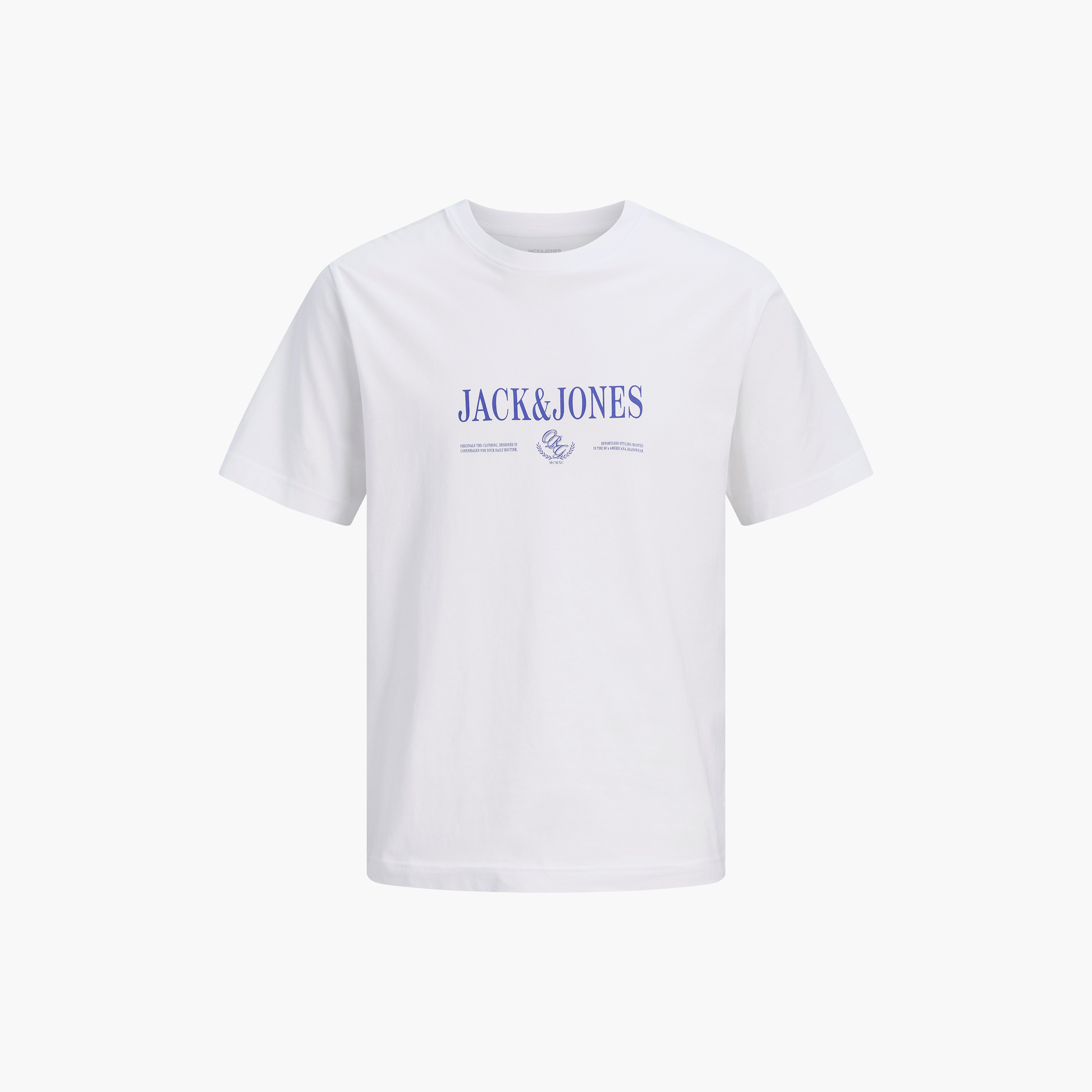 Jack & Jones Logo Printed Crew Neck Short Sleeves Men's T-Shirt-men-clothing-tshirtsandpolos-tshirts-image-7