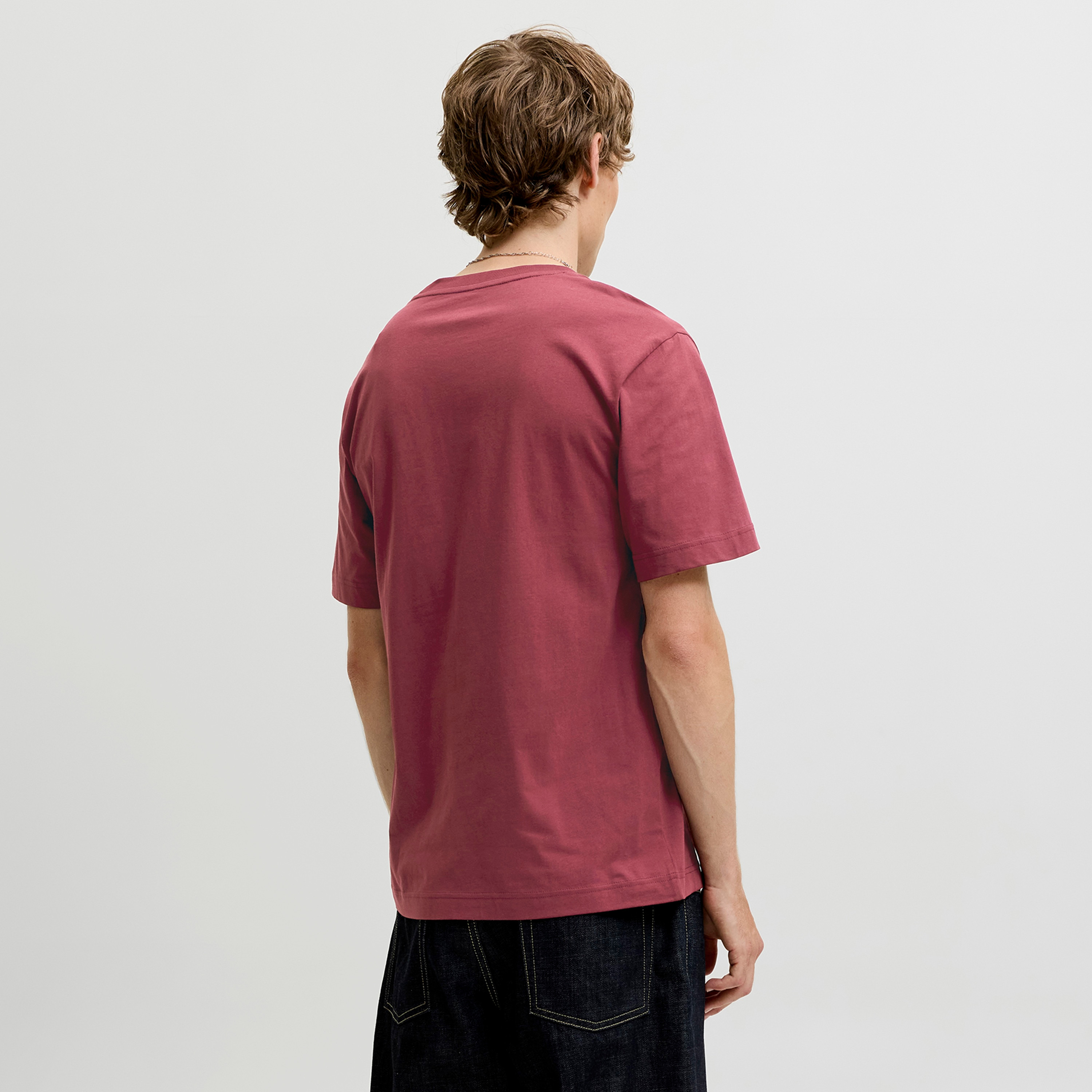 Jack & Jones Logo Printed Crew Neck Short Sleeves Men's T-Shirt-men-clothing-tshirtsandpolos-tshirts-image-4