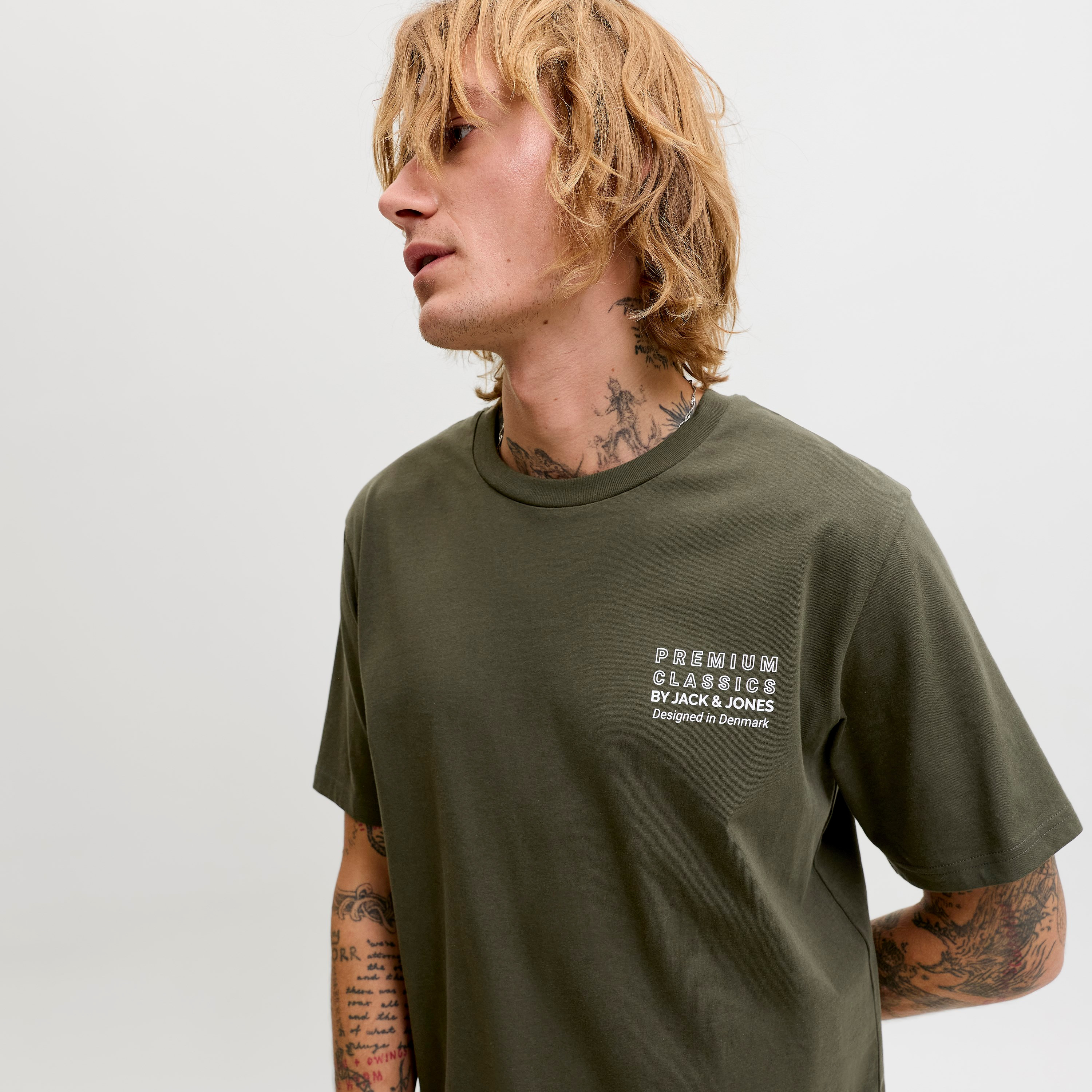 Jack & Jones Printed Crew Neck Short Sleeves Men's T-Shirt-men-clothing-tshirtsandpolos-tshirts-image-3