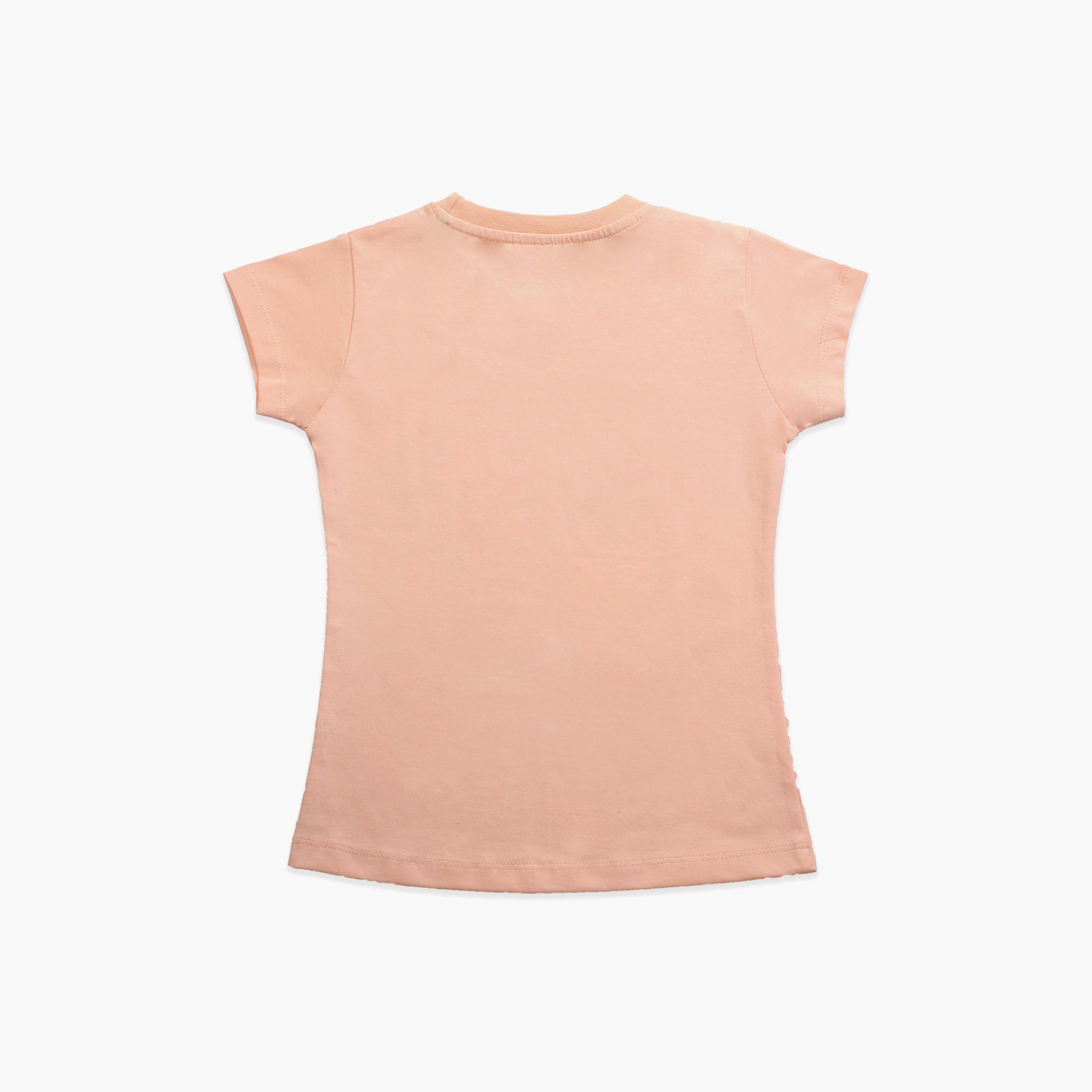 بلوزة مطبوعة وحيد القرن لطيف مع فتاة من بيبيكلو-girls-clothing-tshirts-image-2