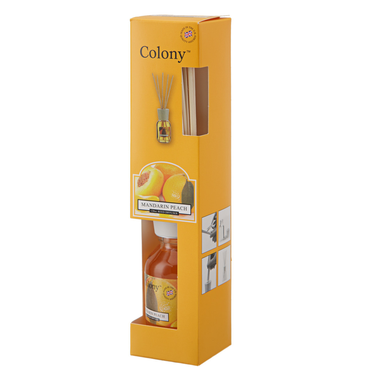 Colony Reed Diffusers Buy Colony Mandarin Peach Reed Diffuser - 120 ml Online | Centrepoint UAE