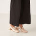 Celeste Women's Solid Slip-On Loafers with Block Heels-Women%27s Heel Shoes-thumbnail-1