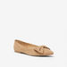 Celeste Women's Bow Accented Slip-On Pointed Toe Ballerina Shoes-Women%27s Ballerinas-thumbnail-0