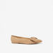 Celeste Women's Bow Accented Slip-On Pointed Toe Ballerina Shoes-Women%27s Ballerinas-thumbnailMobile-2