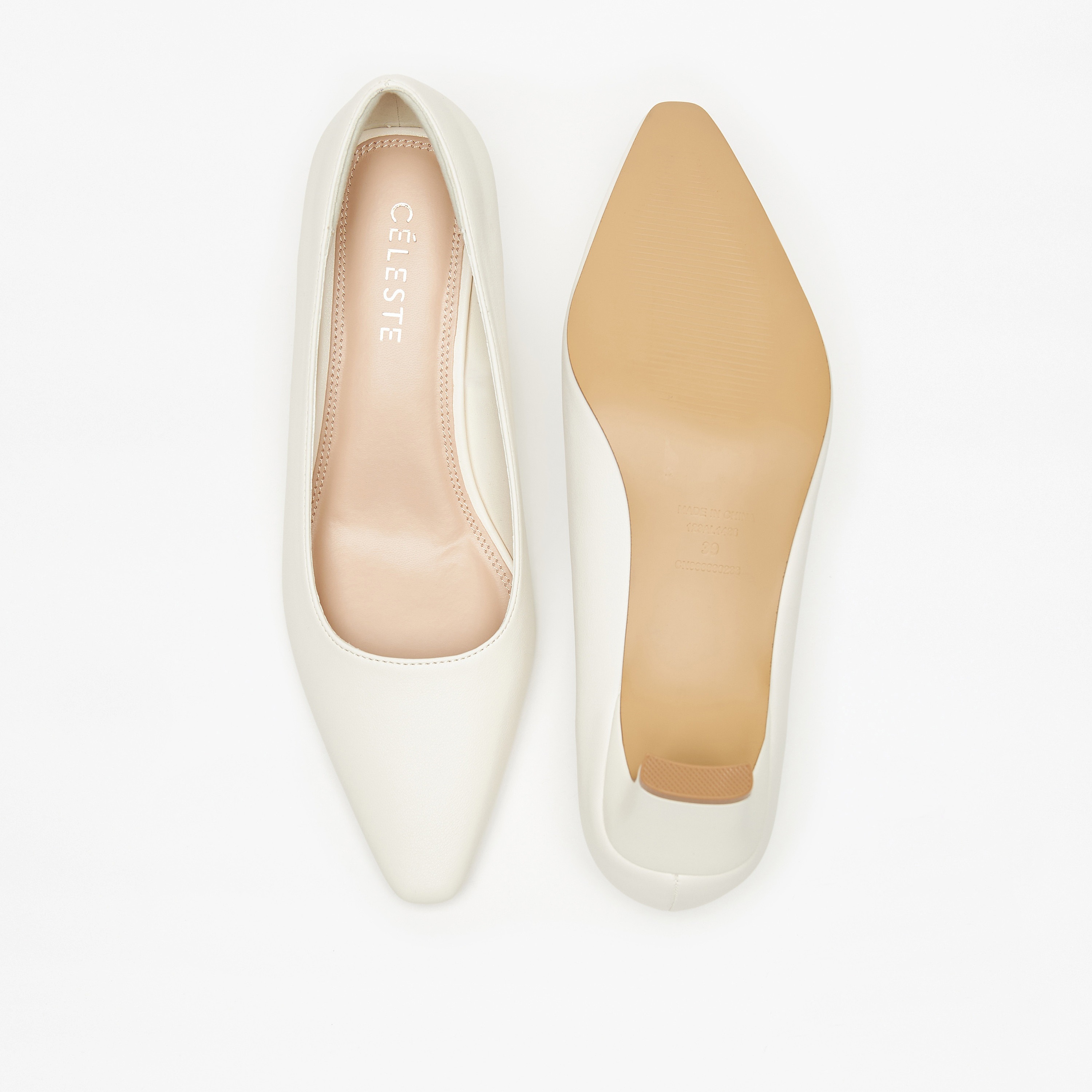 Celeste Women's Solid Pointed Toe Pumps with Block Heels-women-shoes-heels-image-14