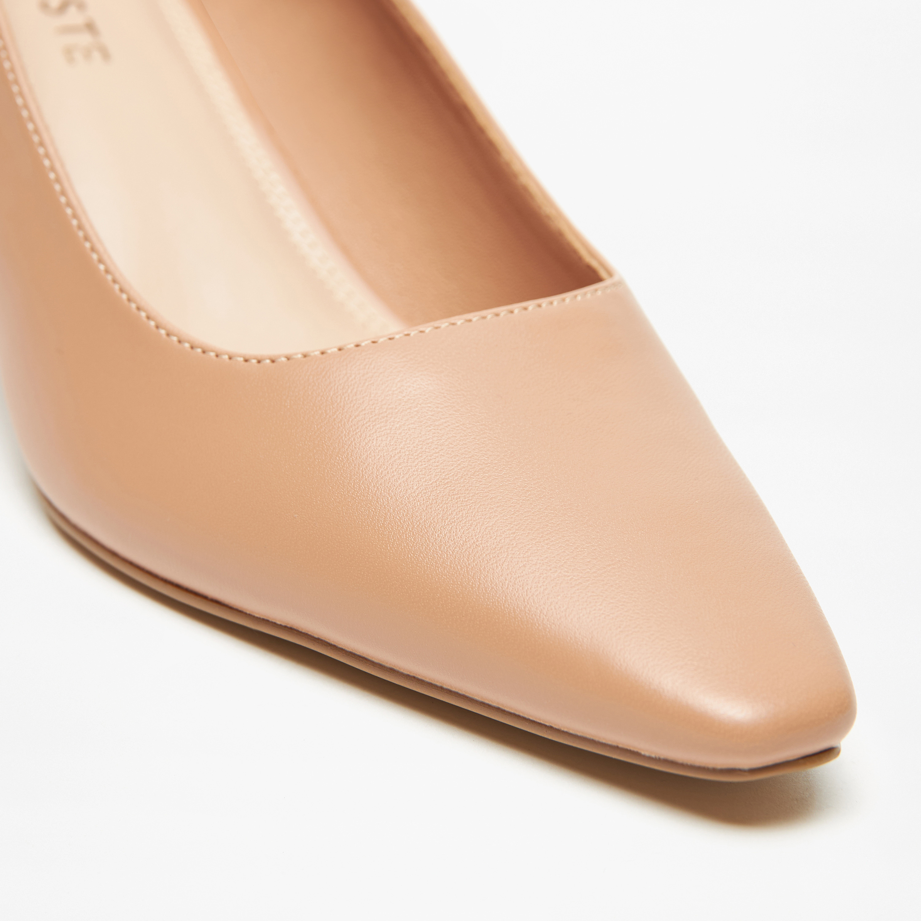 Celeste Women's Solid Pointed Toe Pumps with Block Heels-women-shoes-heels-image-10