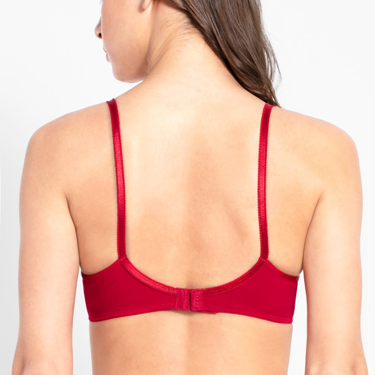 Jockey Women Red Cross Over Basic Bra-women-clothing-lingerie-bras-image-3