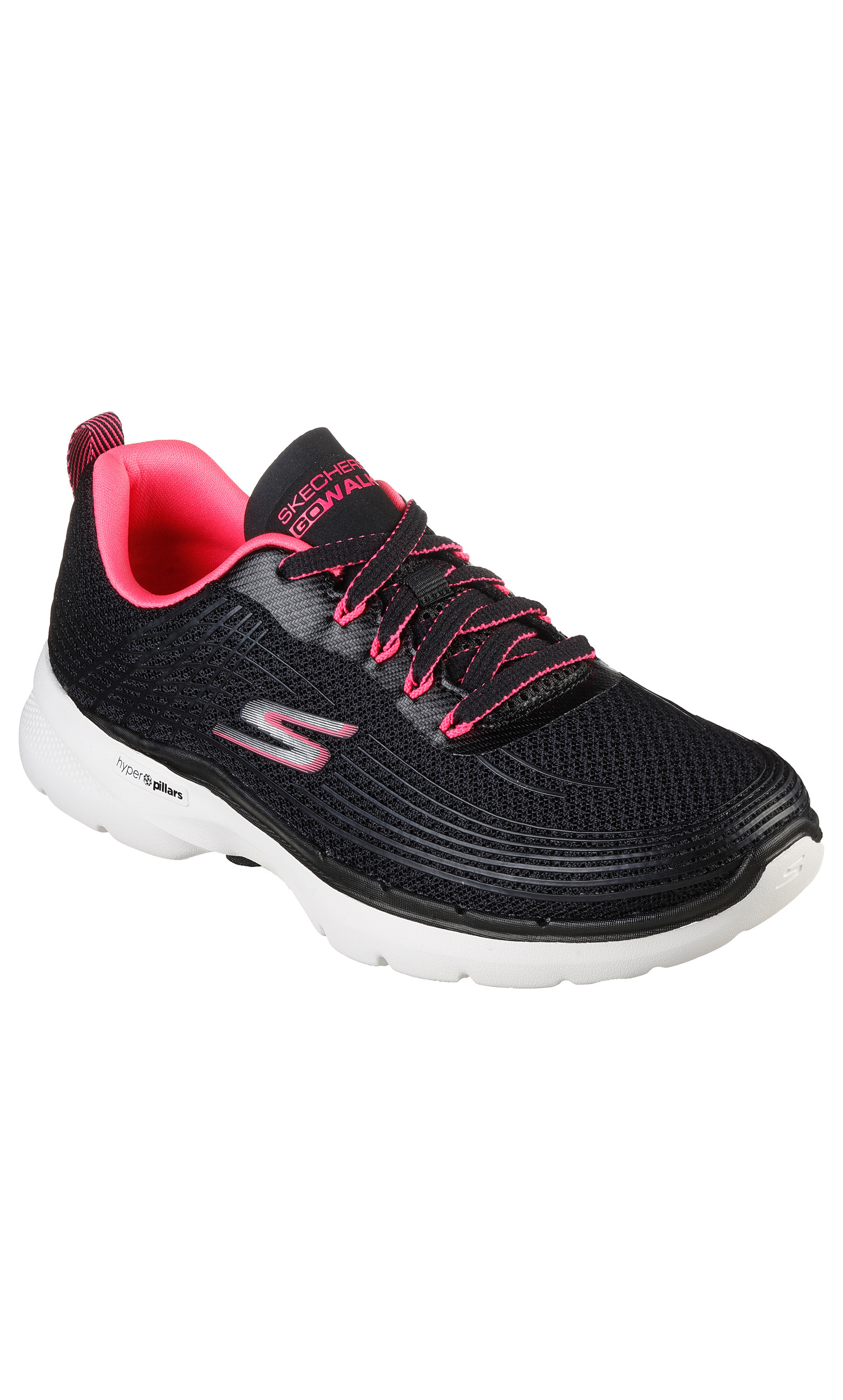 Skechers Go Walk 6 Air Cooled Goga Mat Insole Shoes 124554-sports-women-shoes-image-1