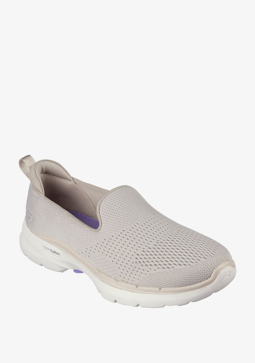 Skechers Women's Slip-On Walking Shoes - GO WALK 6-Women%27s Sports Shoes-image-0
