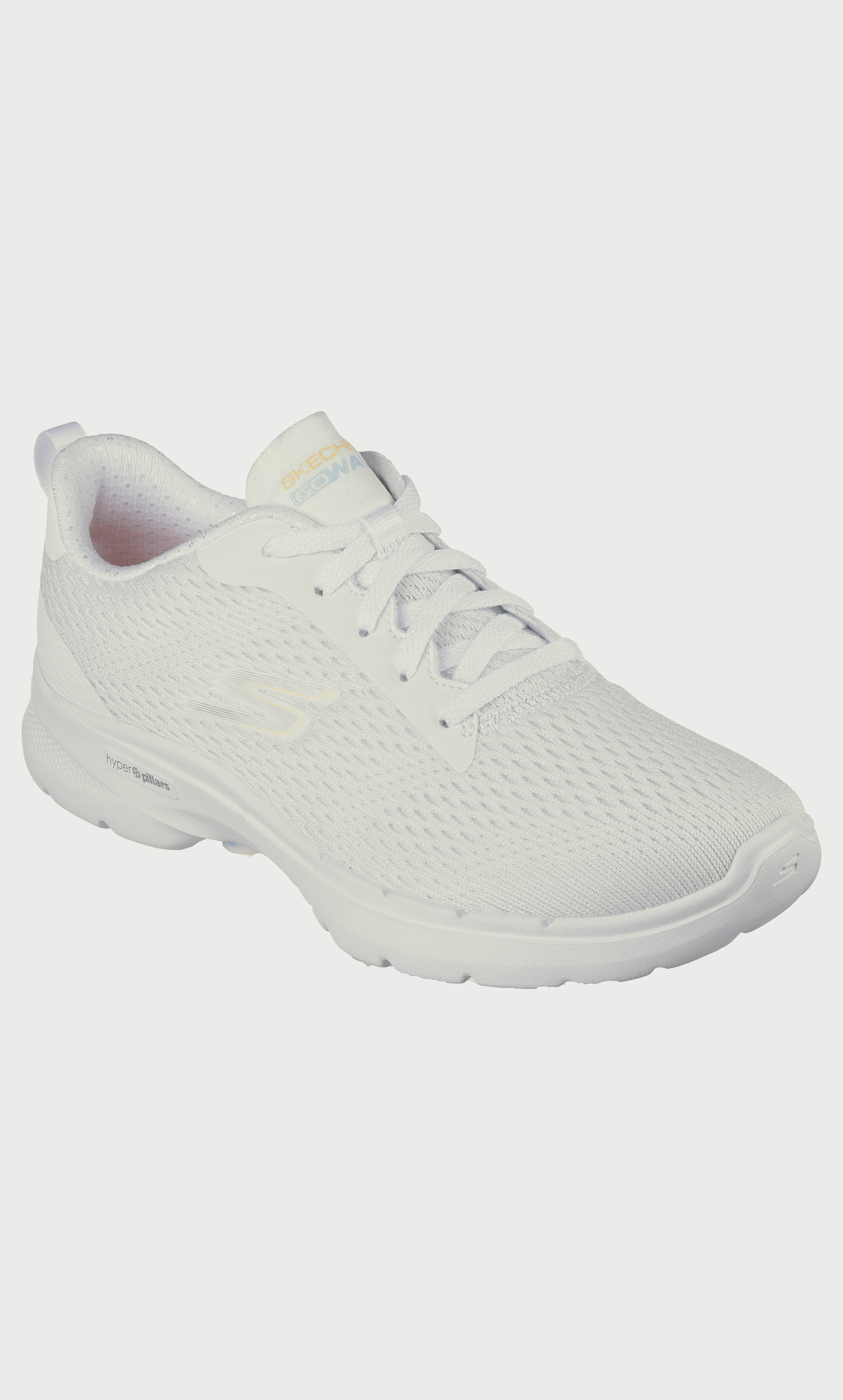 Skechers goga mat womens deals white