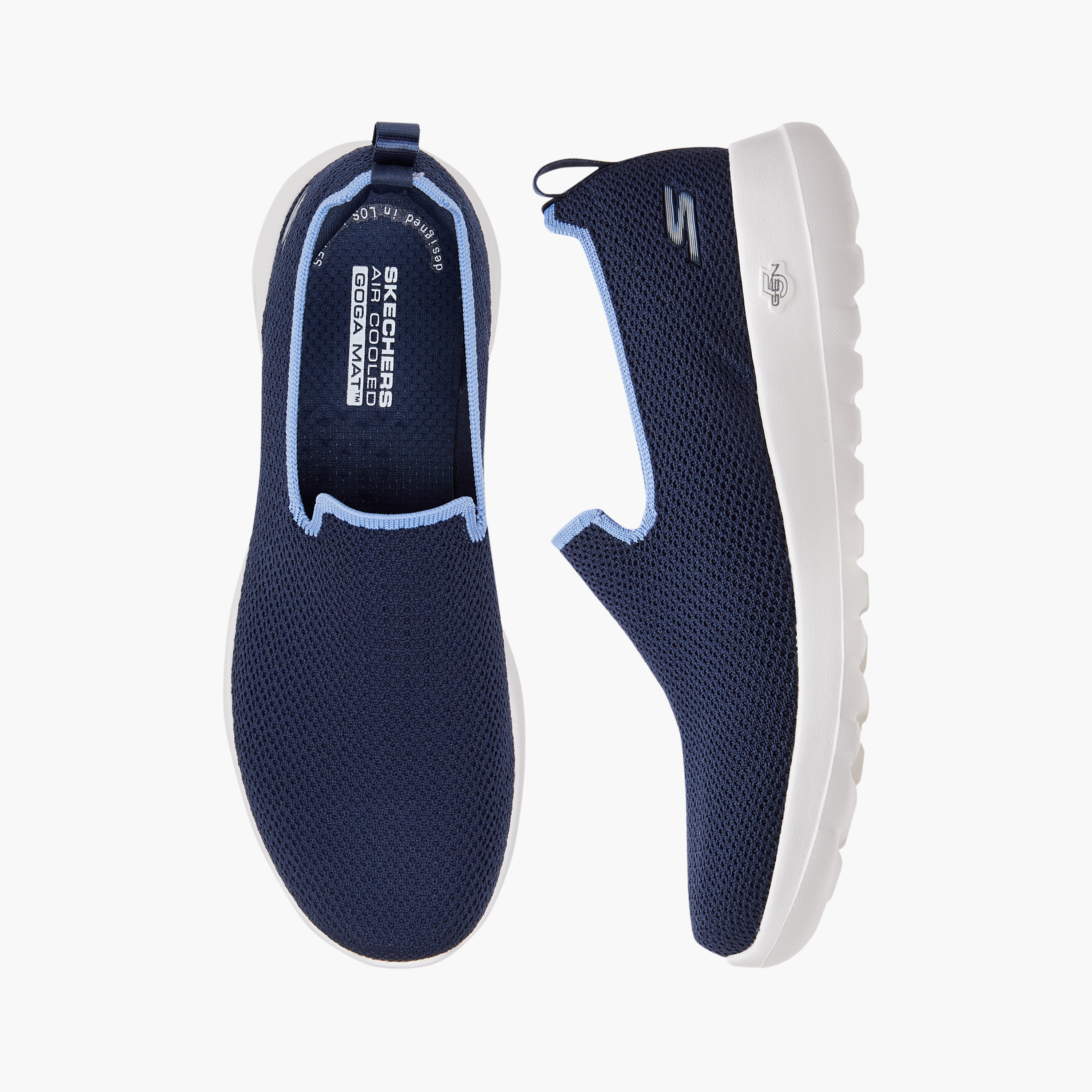سكيتشرز- حذاء المشي للنساء غو ووك جوي سهل الارتداء 124686 | OE-sports-women-shoes-image-1