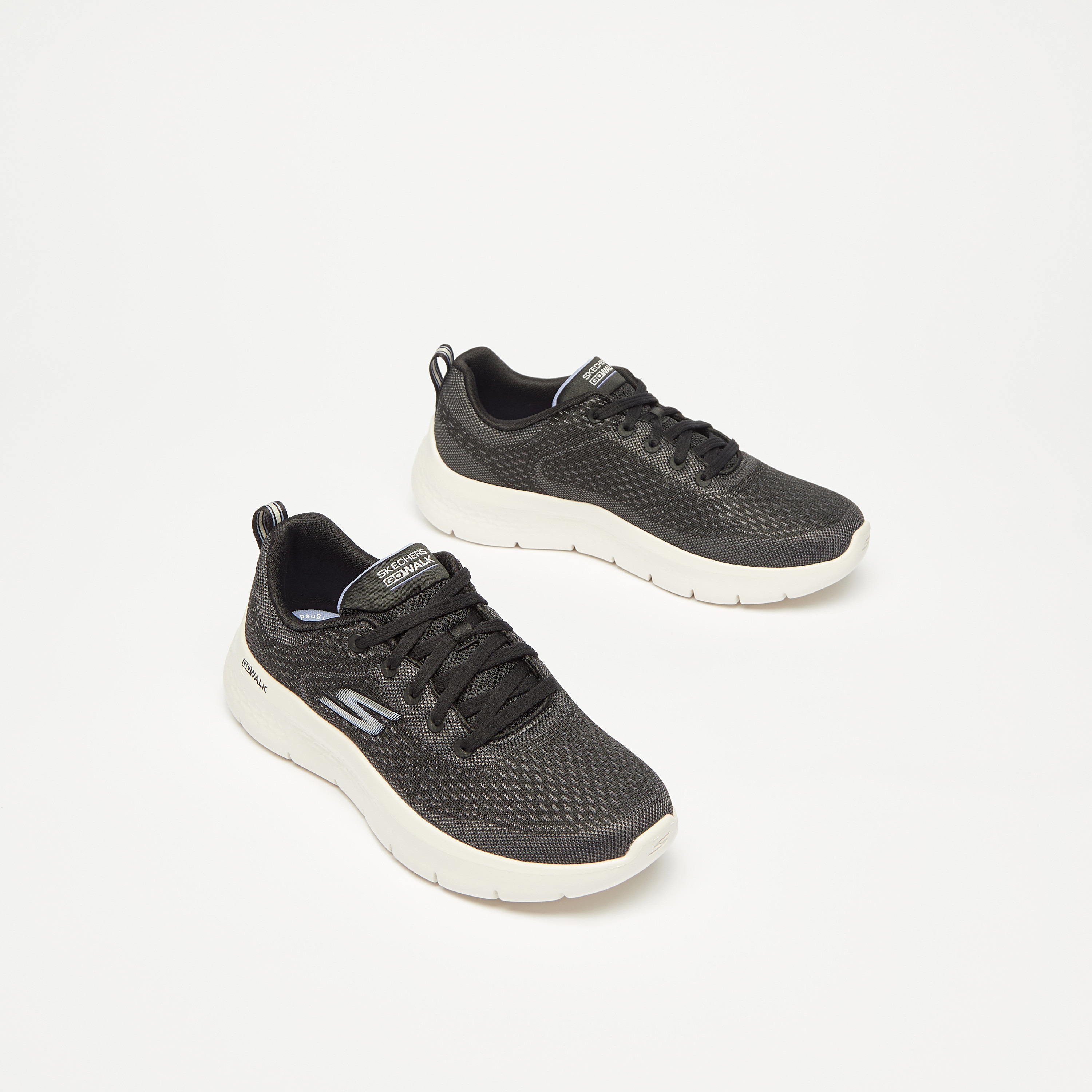 حذاء سكيتشرز ذو جو ووك فليكس برباط للنساء 124830 | OE-sports-women-shoes-image-6