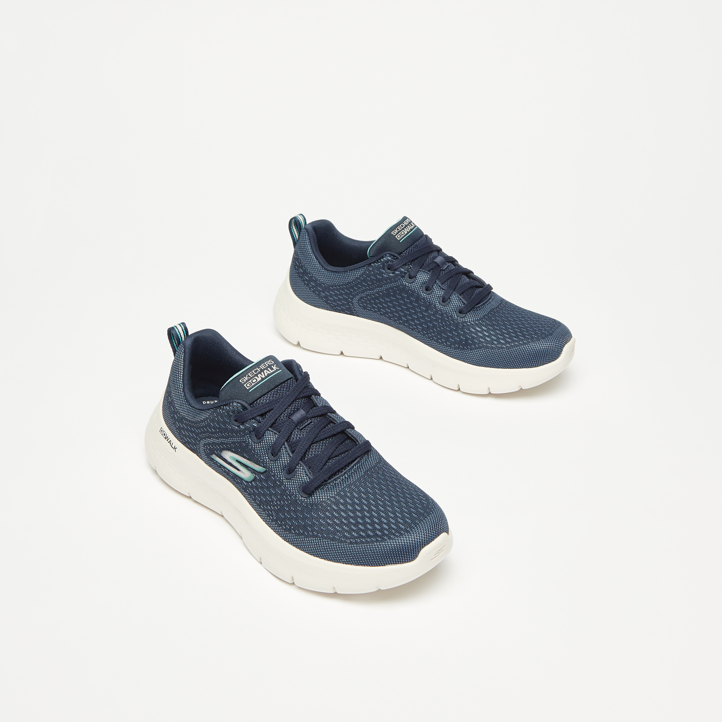 حذاء سكيتشرز ذو جو ووك فليكس برباط للنساء 124830 | OE-sports-women-shoes-image-21