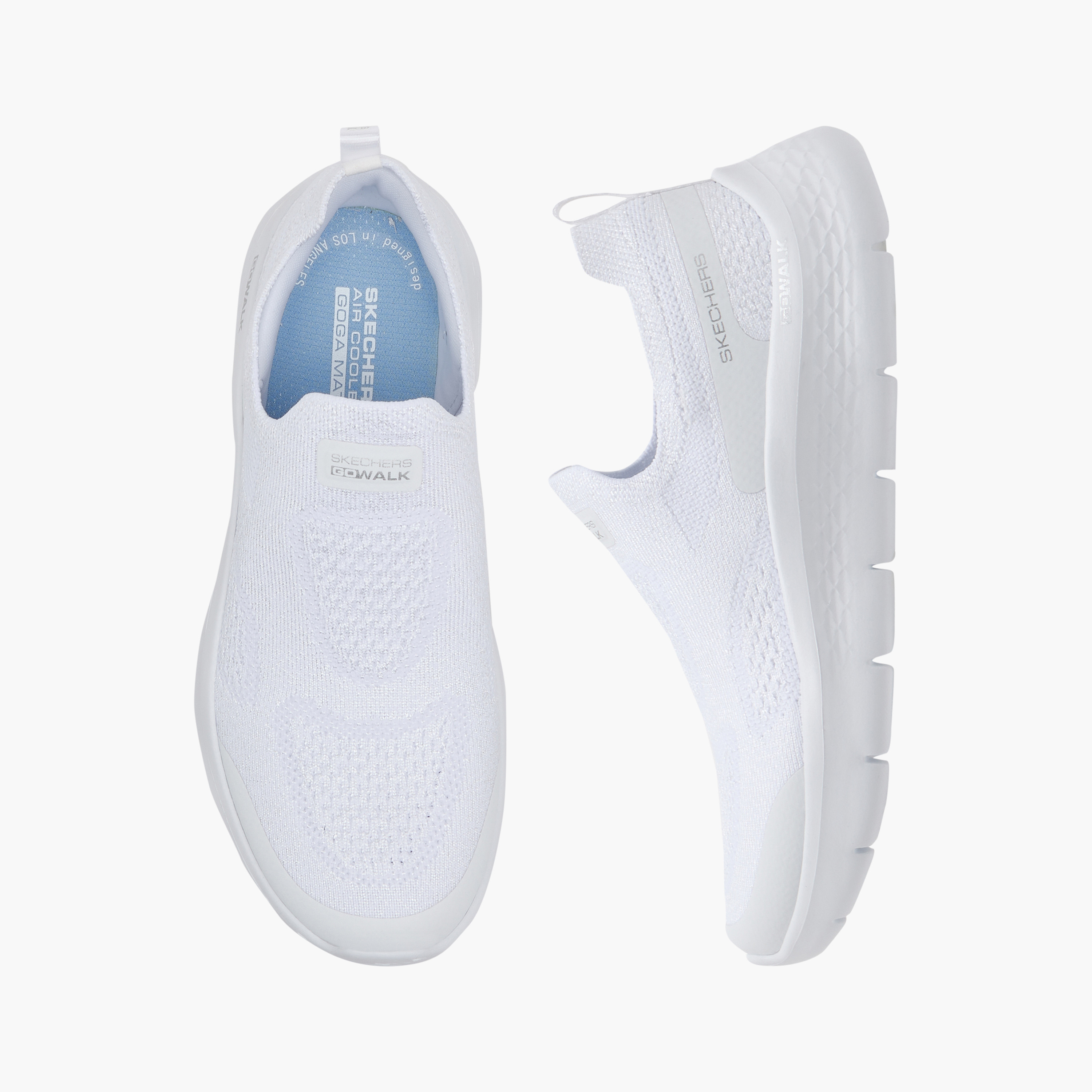حذاء سكيتشرز ذو جو ووك فليكس سليب إنس للنساء 124840 | OE-sports-women-shoes-image-21
