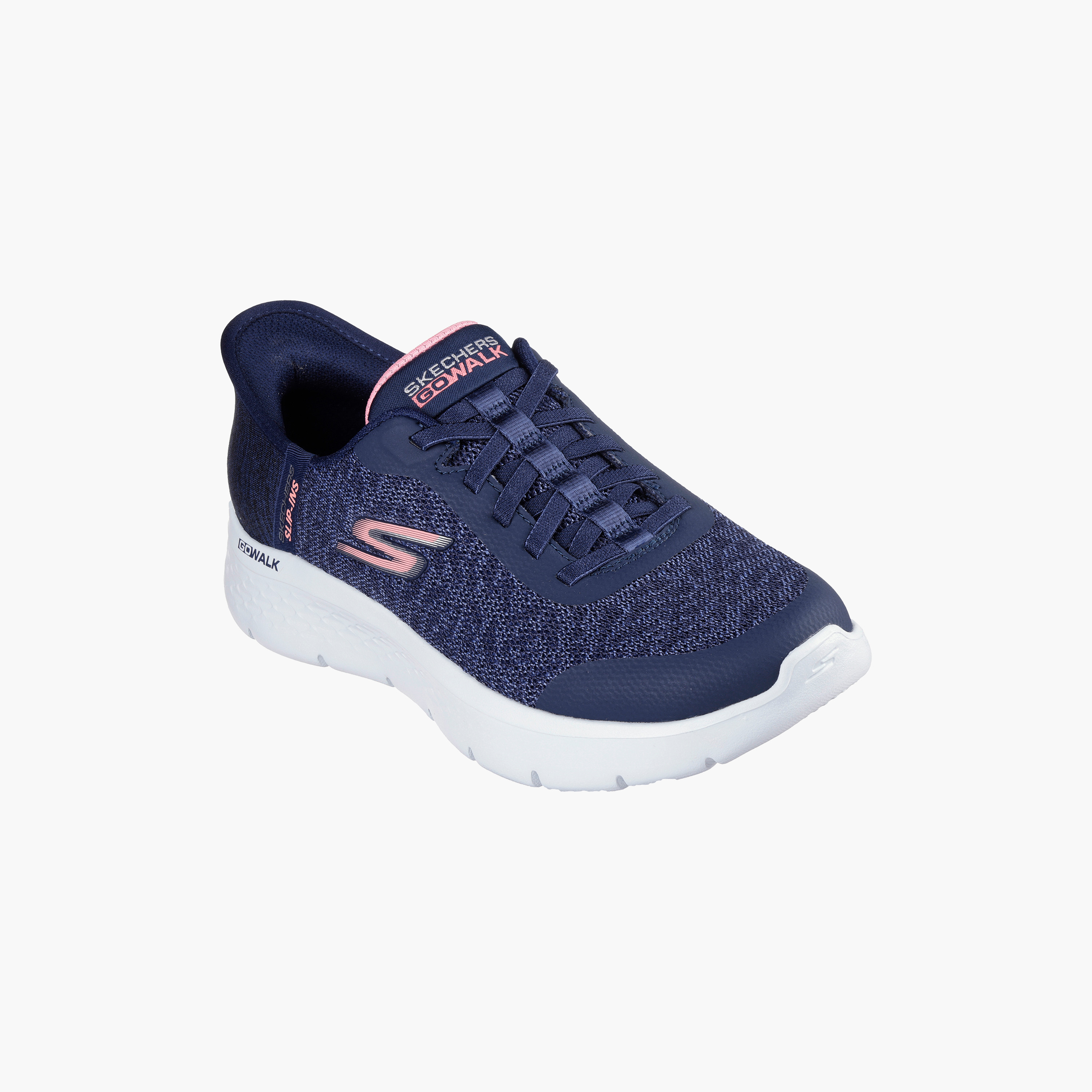 Skechers Women's Go Walk Flex Bungee No-Tie Laces Shoes 124842 | OE-sports-women-shoes-image-1