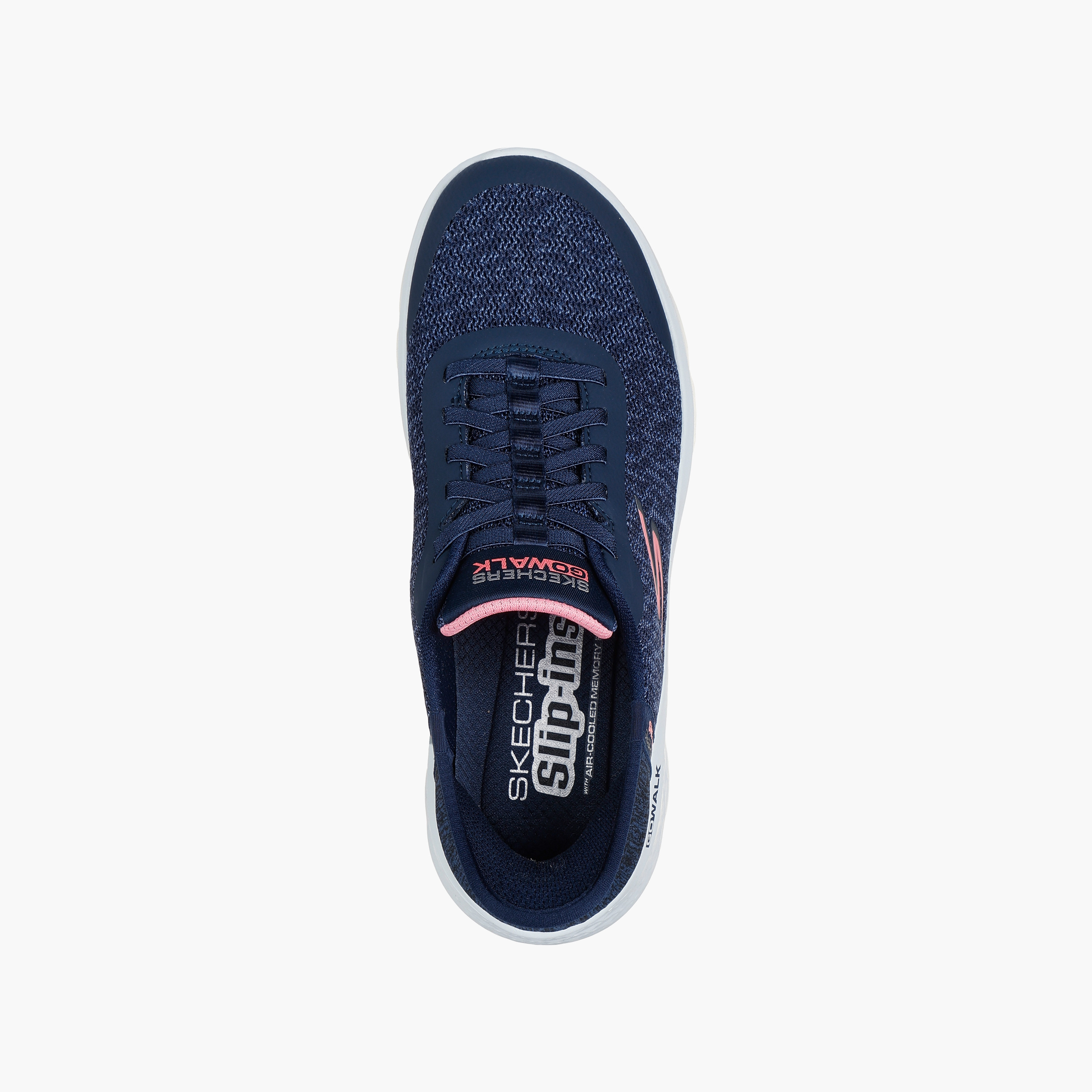 Skechers Women's Go Walk Flex Bungee No-Tie Laces Shoes 124842 | OE-sports-women-shoes-image-4