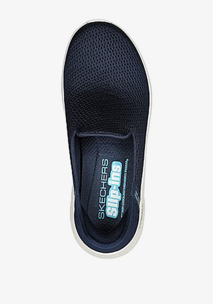 Skechers Women's Textured Slip-On Walking Shoes - GO WALK FLEX-Women%27s Sports Shoes-image-2