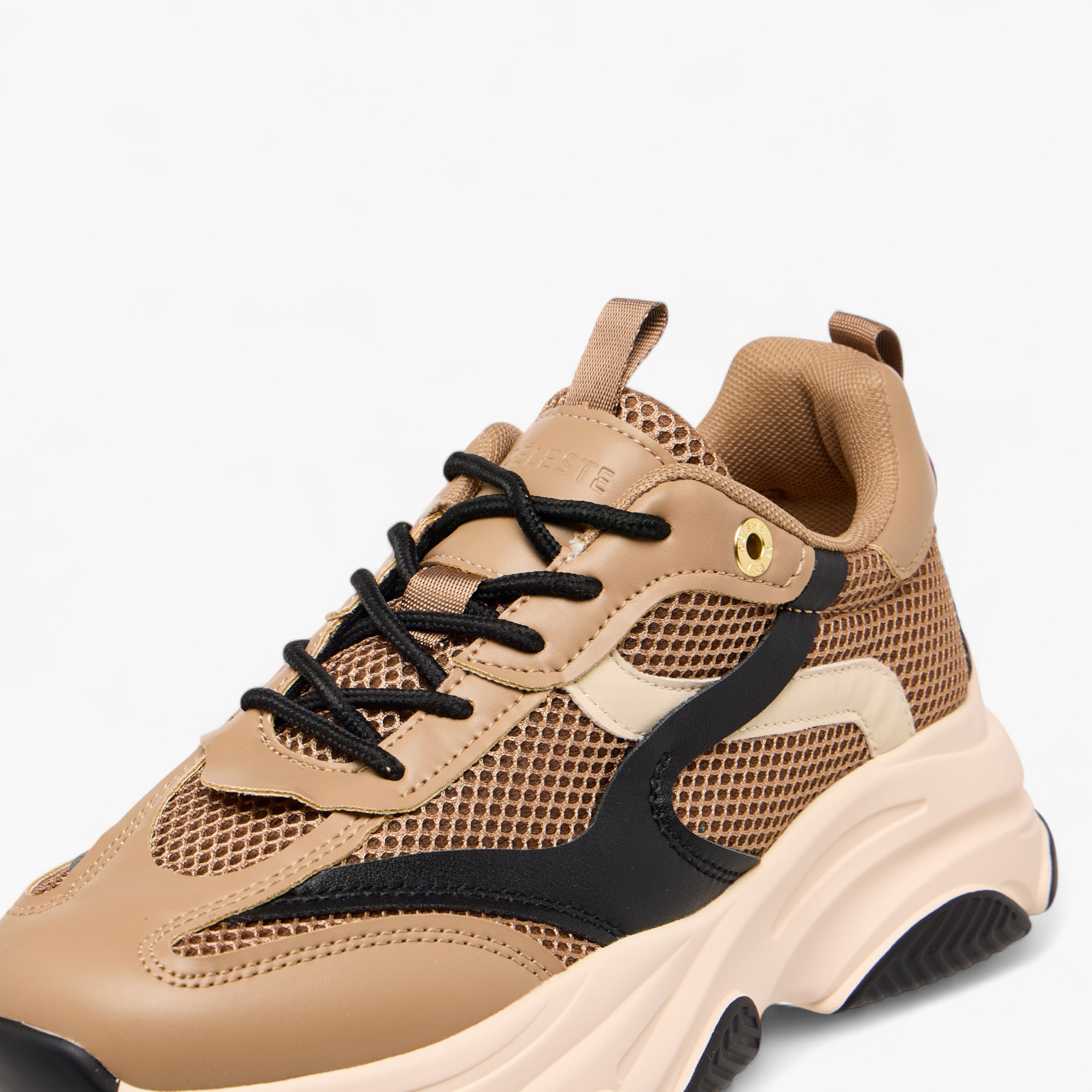 Celeste Women's Panelled Lace-Up Sneakers with Pull Tab-women-shoes-sneakers-image-5