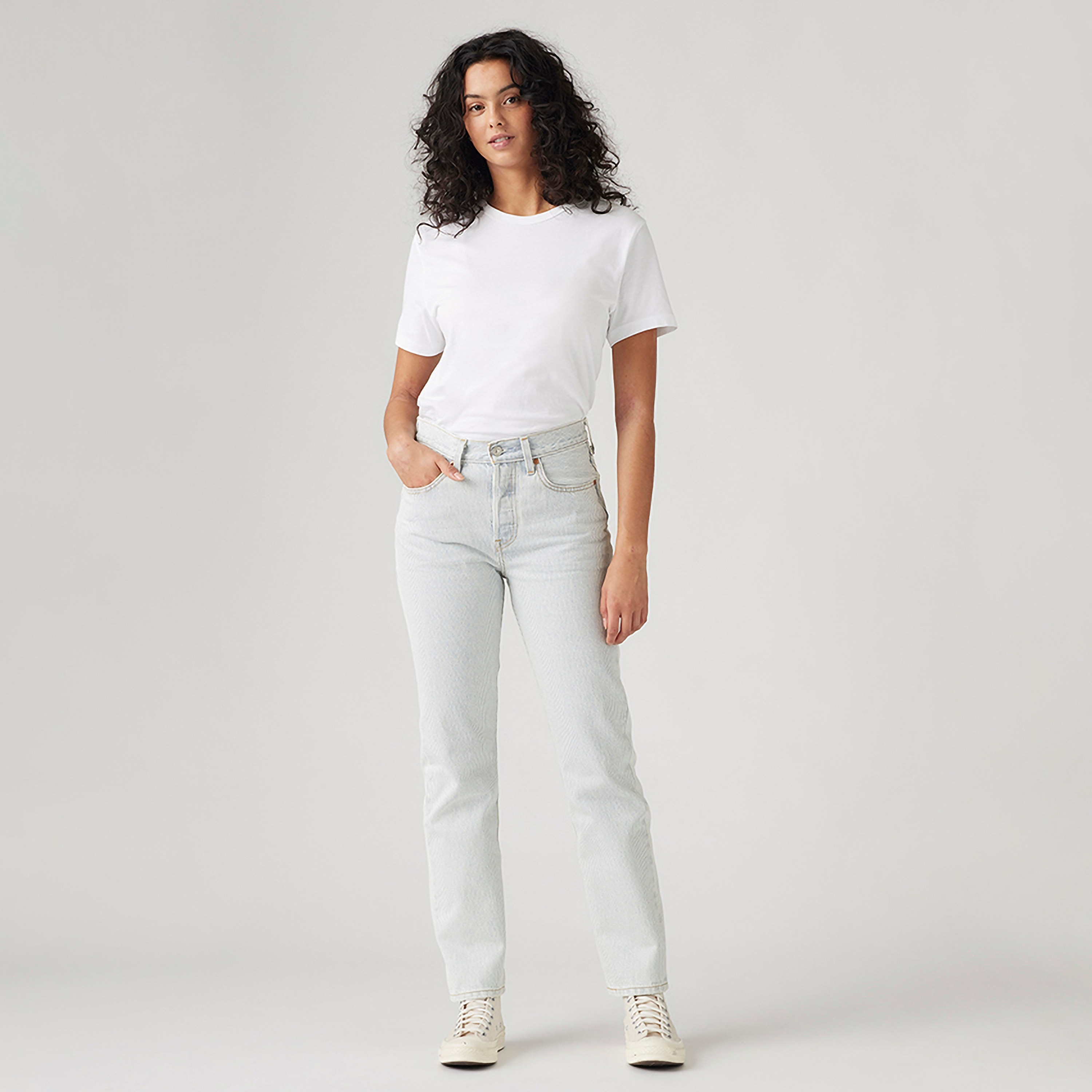 ليفاز 501 بوي فريند، فيت بلو بخمسة جيوب بنطلون نسائي داخلي 30-women-clothing-bottoms-jeans-image-2