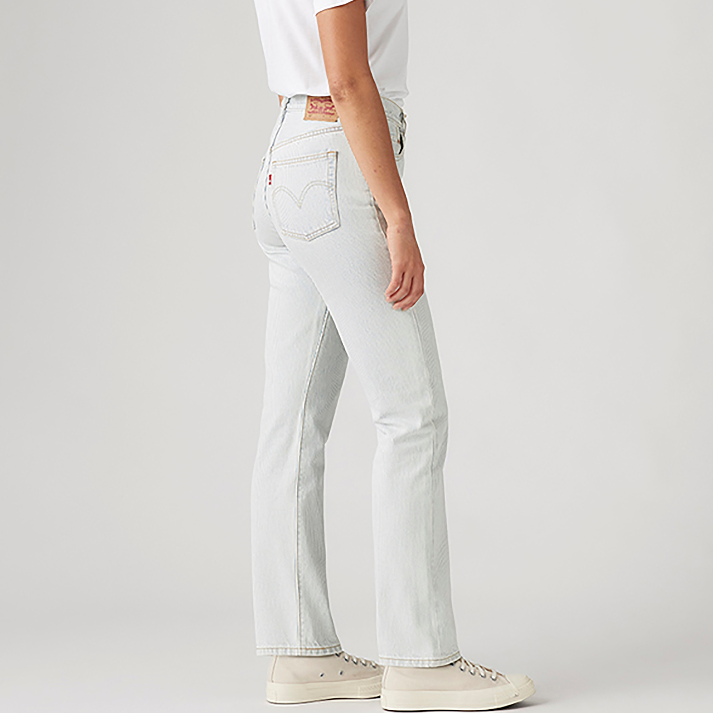 Levi's 501 Boyfriend Fit Blue 5-Pockets Women's Jeans Inseam 30-women-clothing-bottoms-jeans-image-4