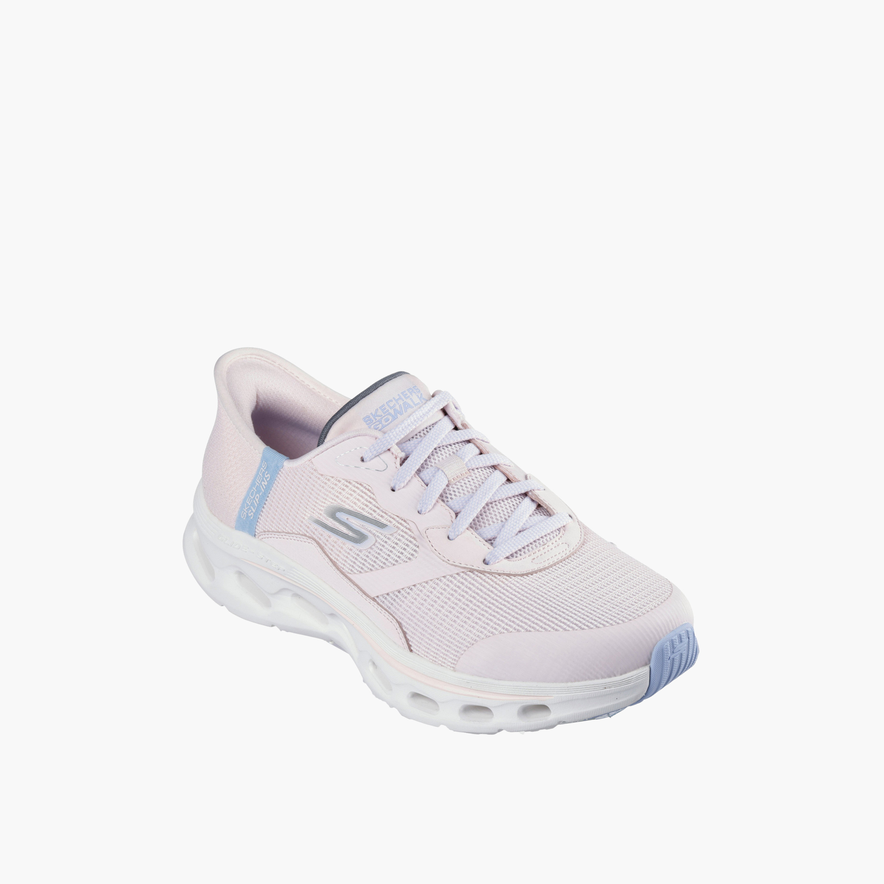 Skechers Women GO WALK GLIDE-STEP 2.0 Lace-Up Sports Shoes-women-shoes-sports-image-1