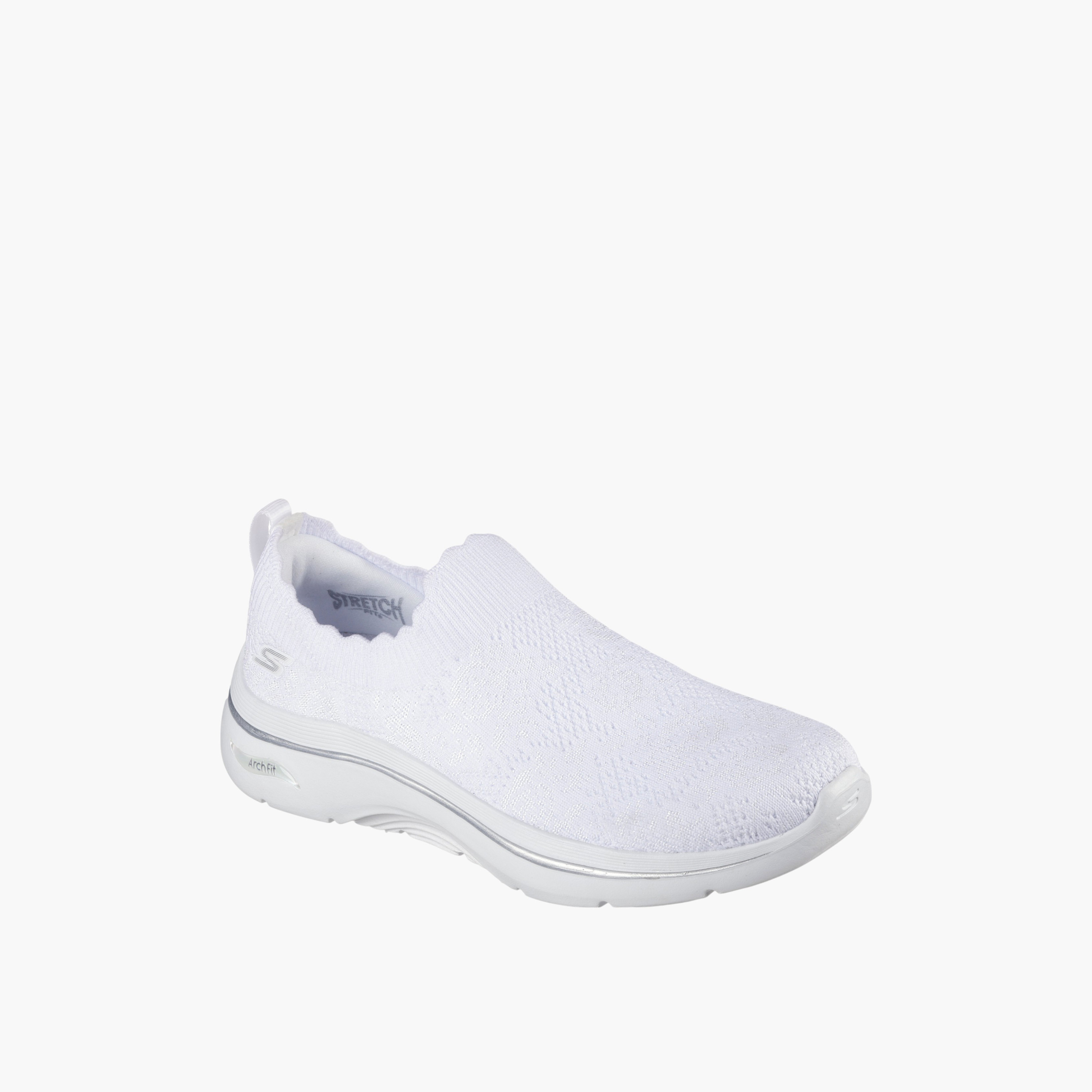 حذاء رياضي جو ووك آرتش فيت 2.0 سهل الارتداء للنساء من سكيتشرز - 125329-WHT-women-shoes-sports-image-1