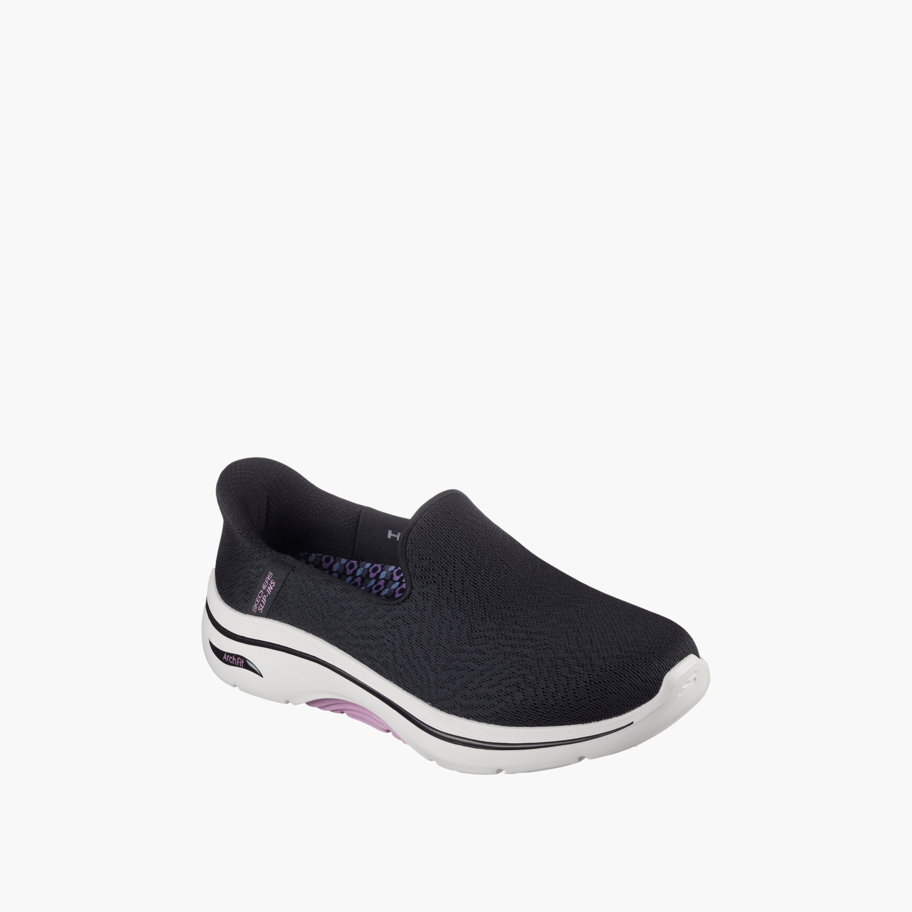 Skechers Women's  GO WALK ARCH FIT 2.0 Slip-On Sneakers - 125332-BKMV-women-shoes-sneakers-image-1